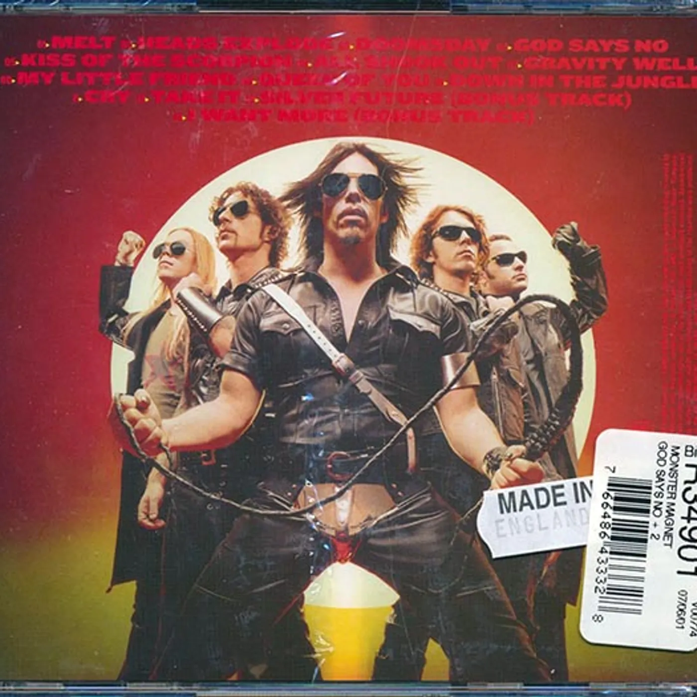 Monster Magnet  CD -  God Says No (marked/ltd stock)