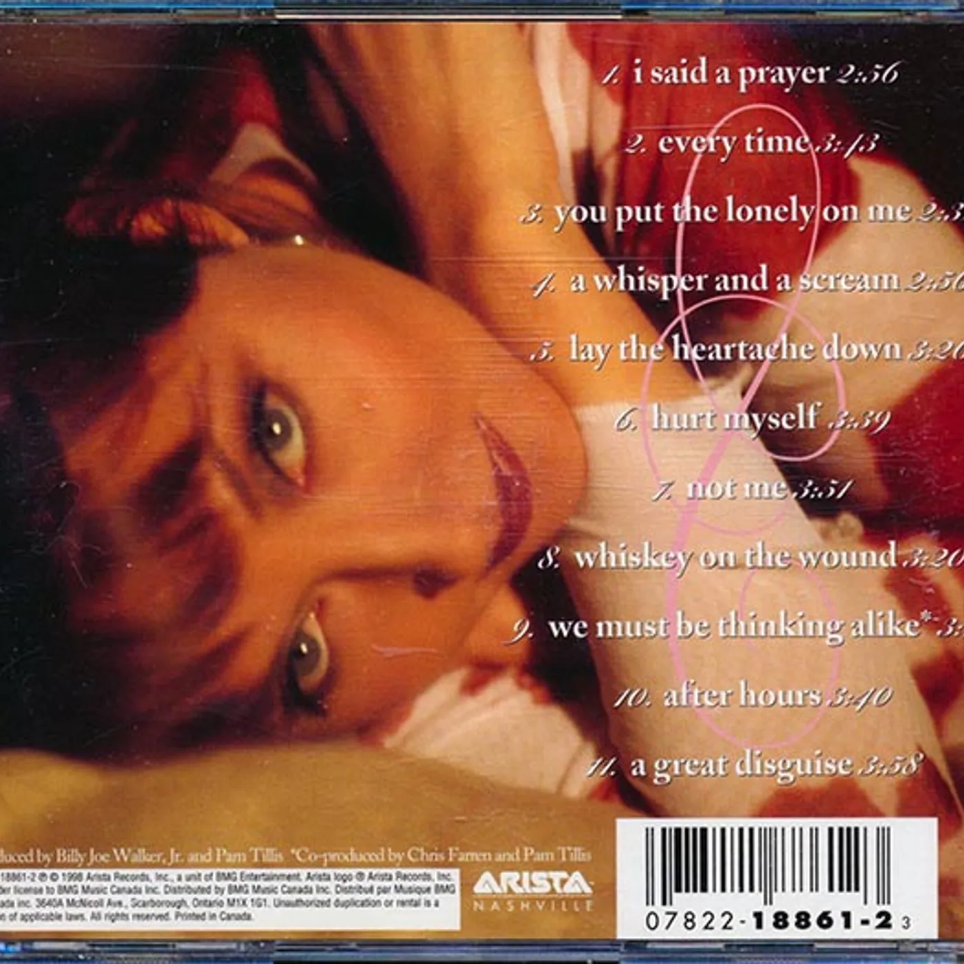 Pam Tillis  CD -  Every Time