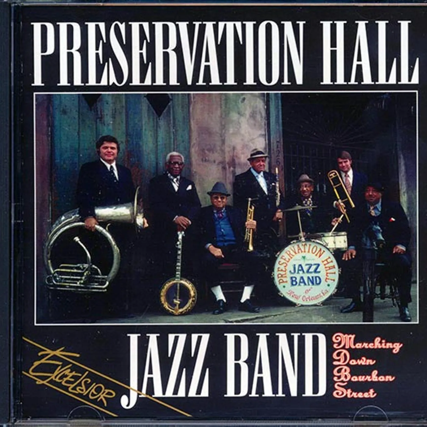 Preservation Hall Jazz Band  CD -  Marching Down Bourbon Street