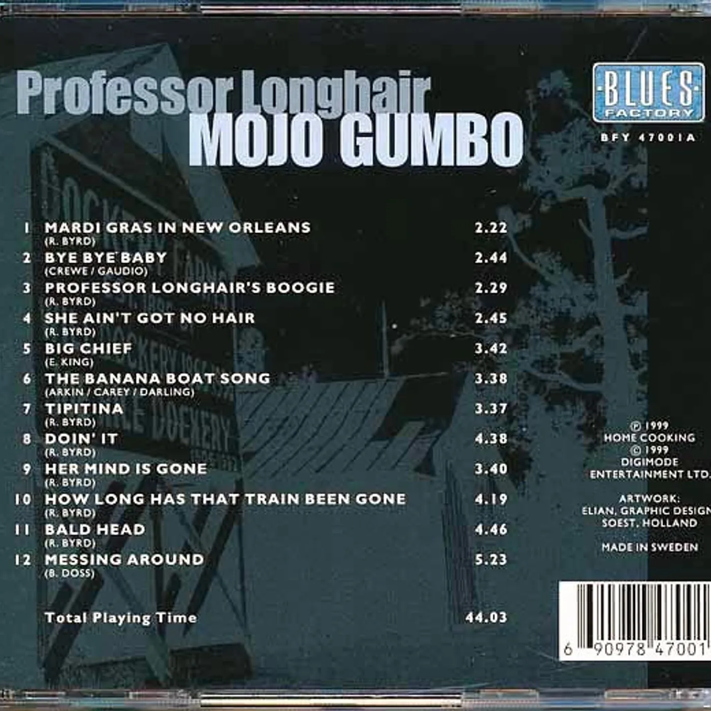 Professor Longhair  CD -  Mojo Gumbo