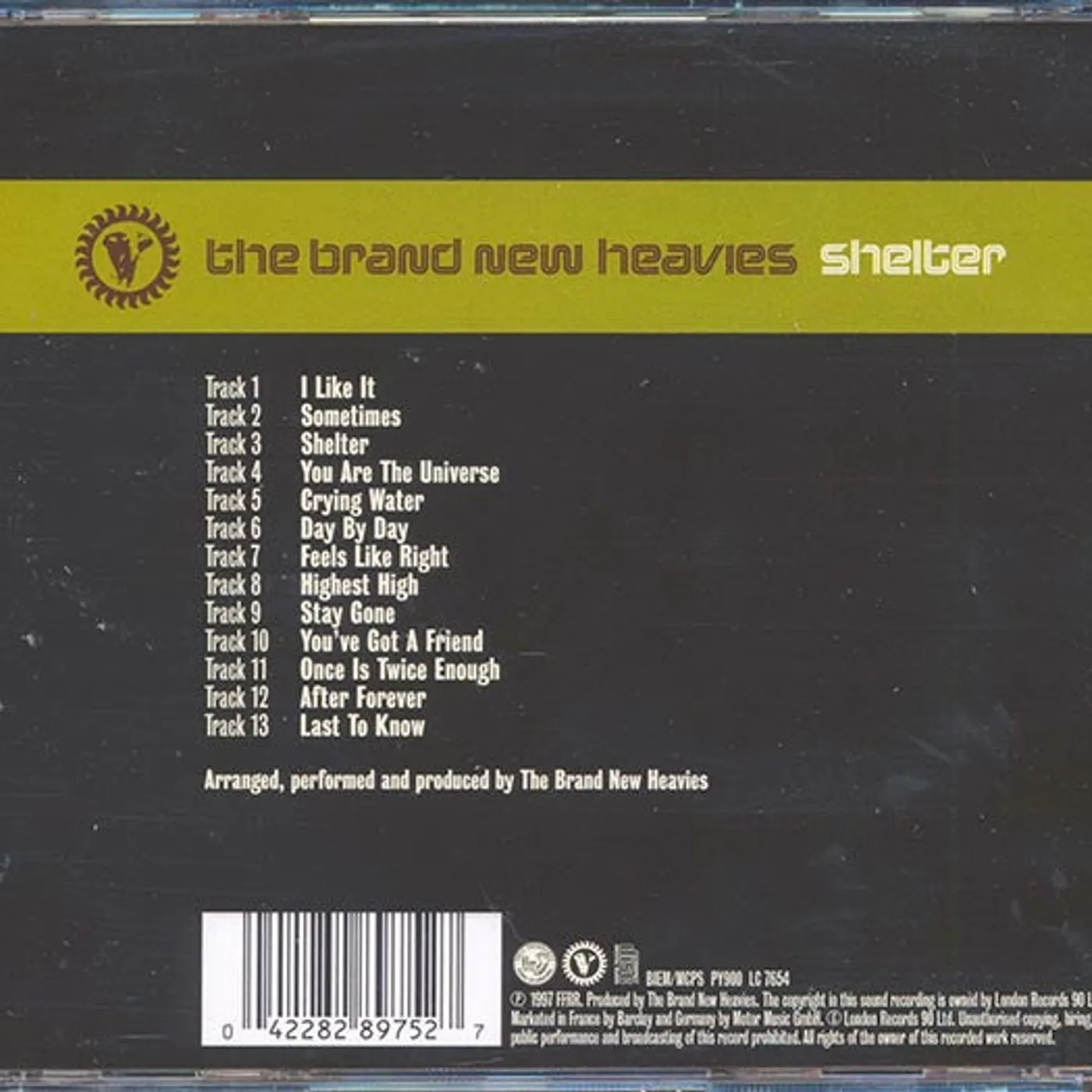 The Brand New Heavies  CD -  Shelter