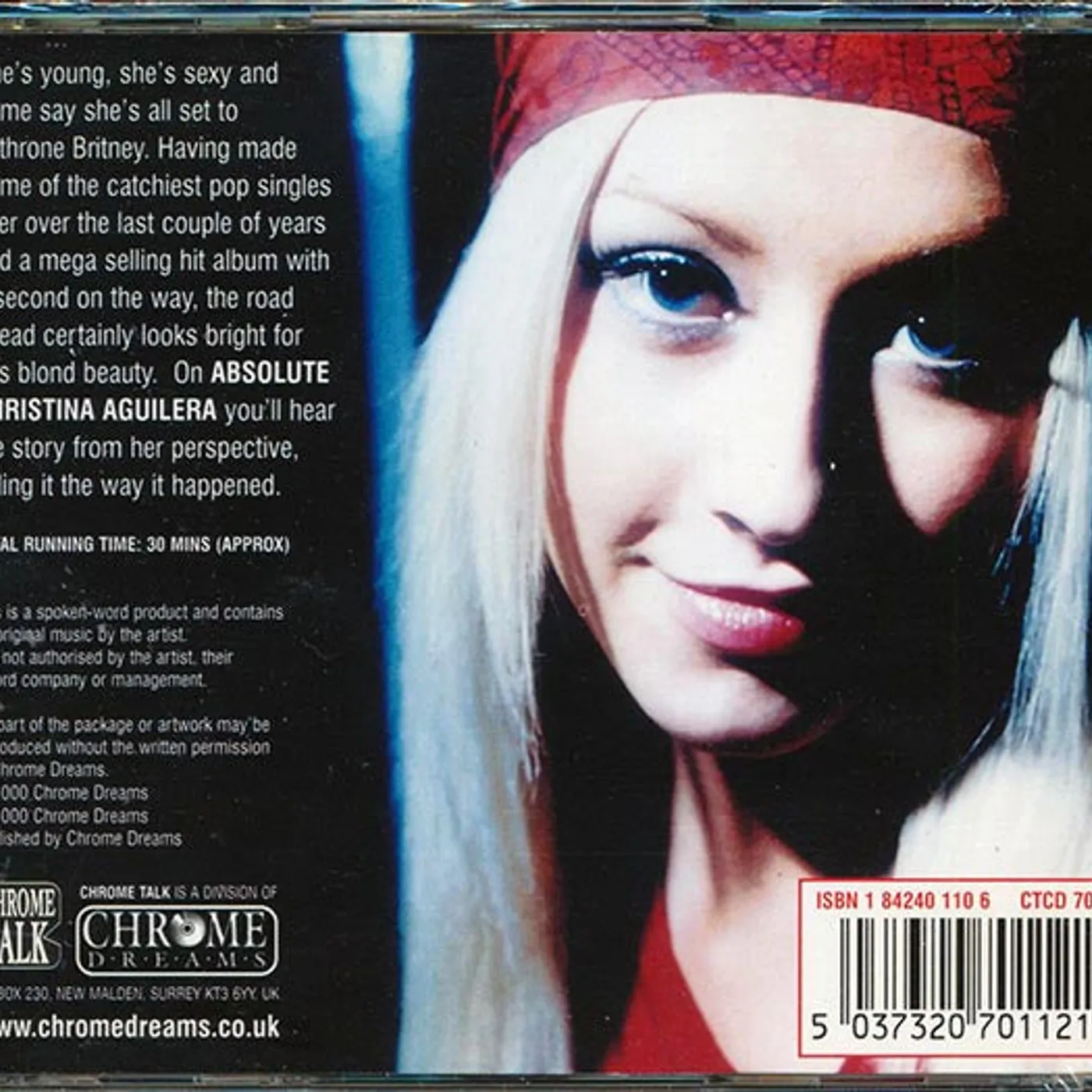 Christina Aguilera  CD -  Absolute Christina Aguilera: The Unauthorized Interview