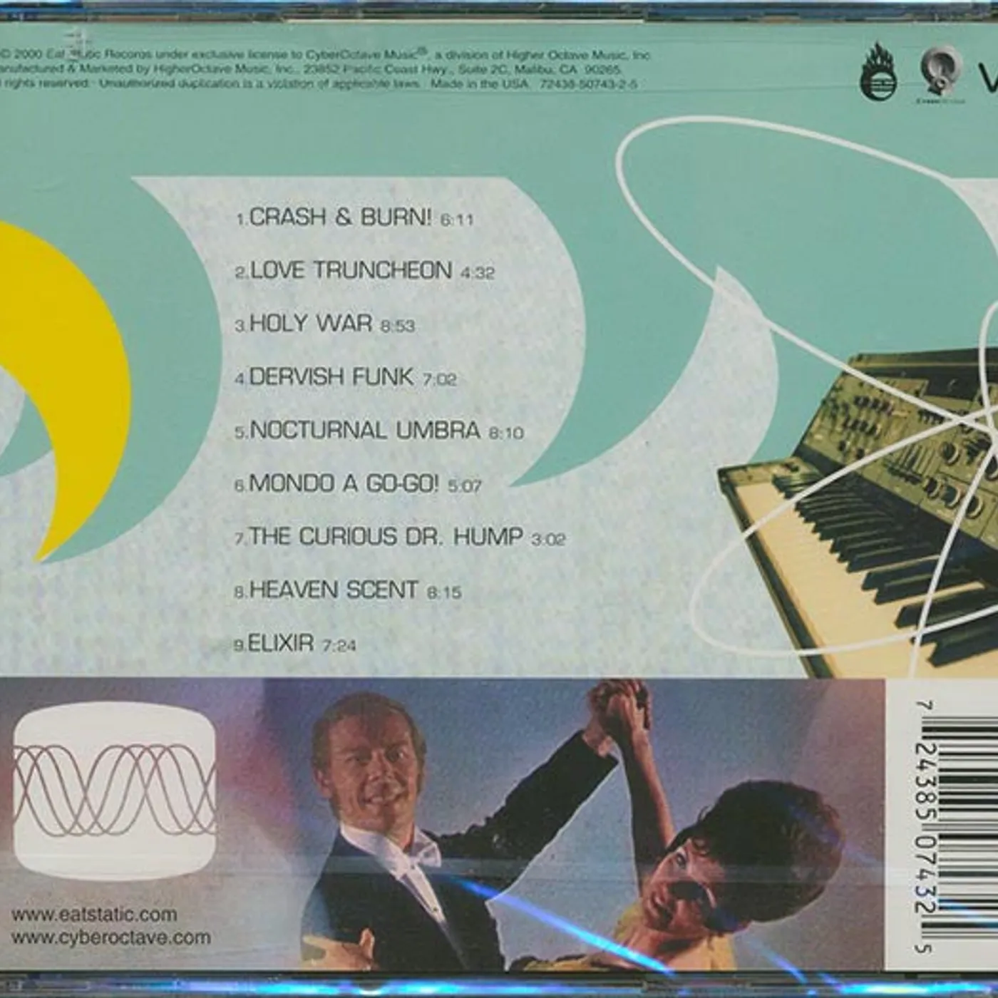 Eat Static  CD -  Crash And Burn
