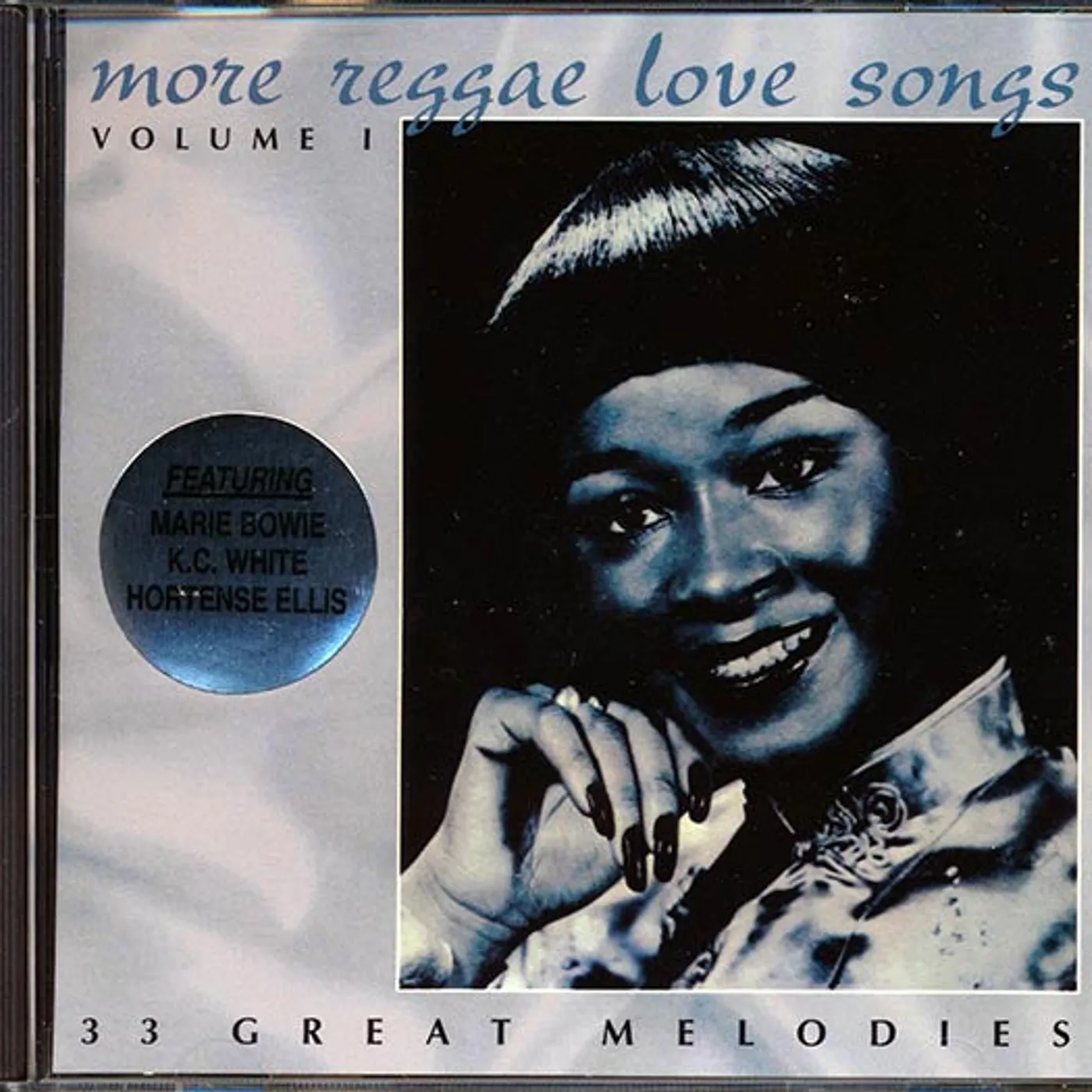 Hortense Ellis, Marie Brown, KC White  CD -  More Reggae Love Songs Volume 1: 33 Great Melodies (33 tracks)