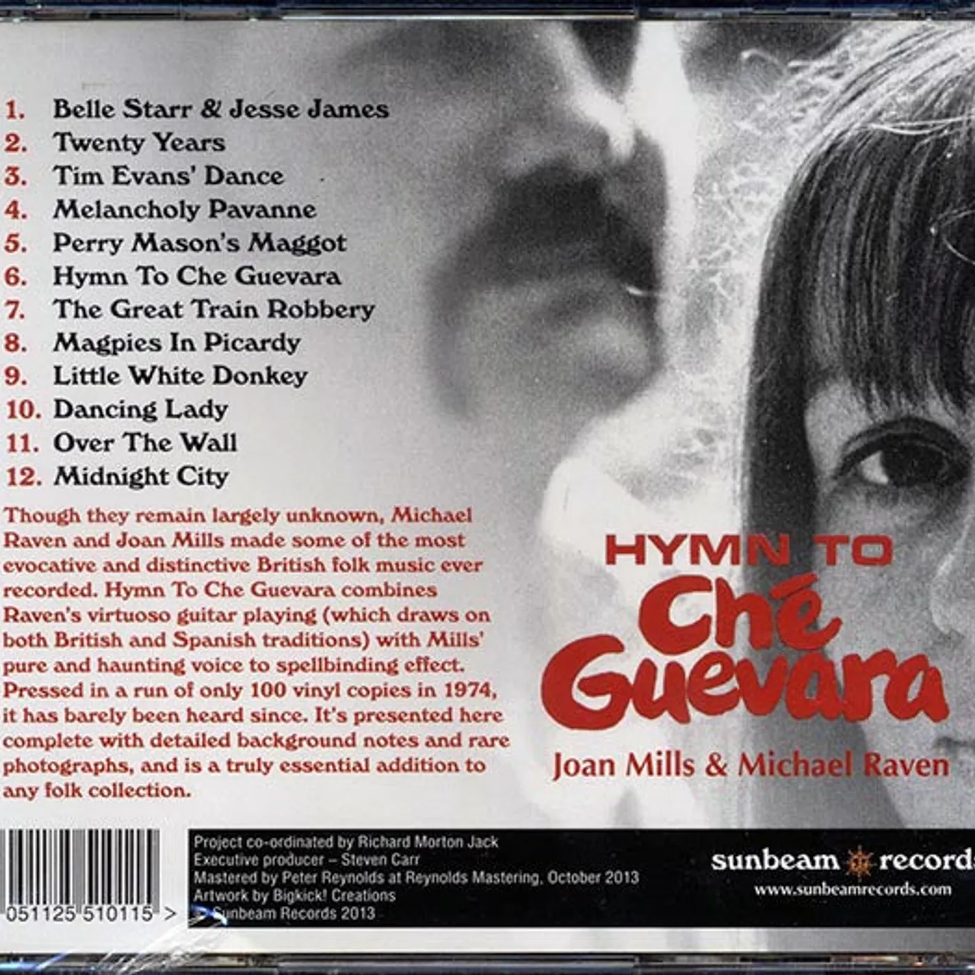 Joan Mills, Michael Raven  CD -  Hymn To Che Guevara