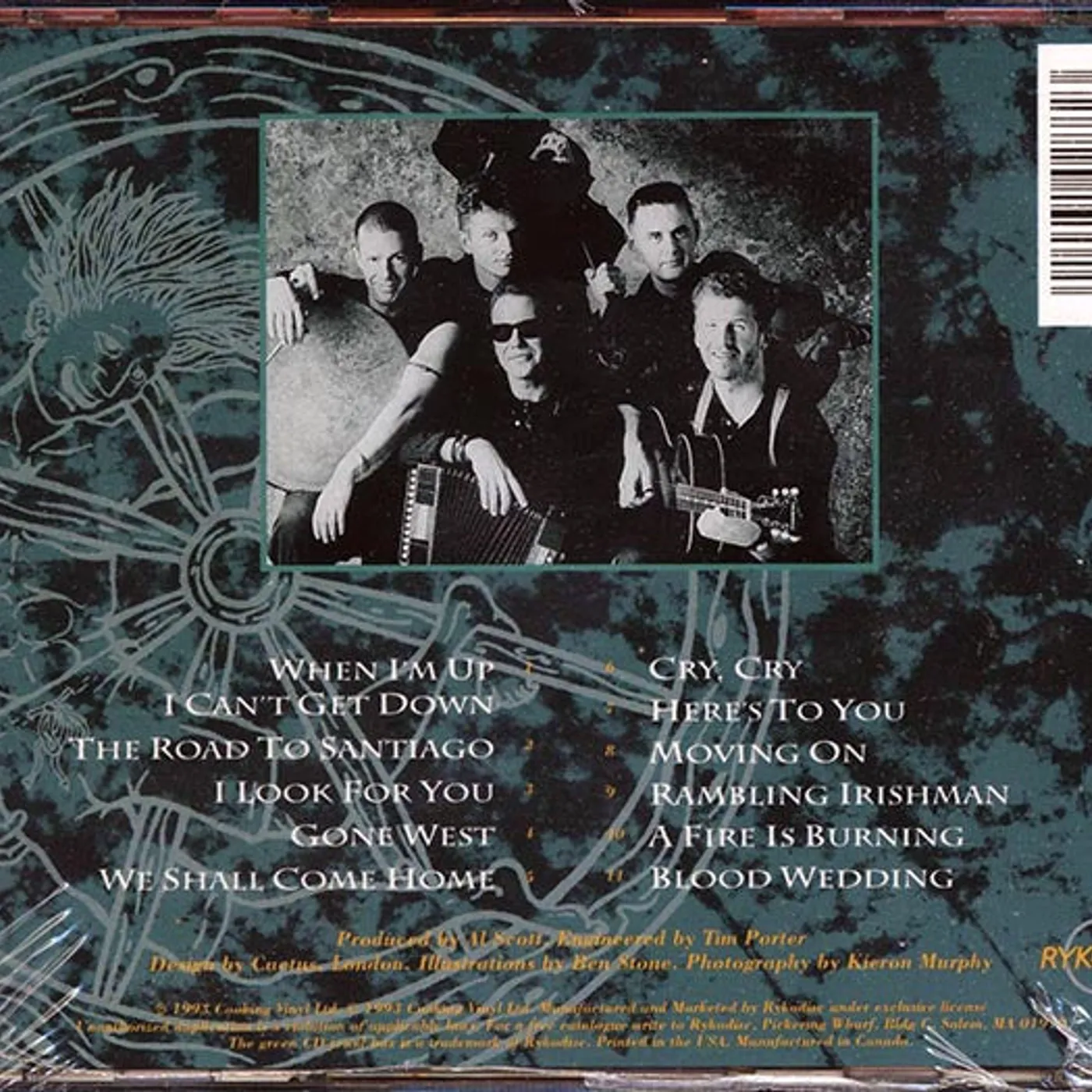 Oysterband  CD -  Holy Bandits (marked/ltd stock)