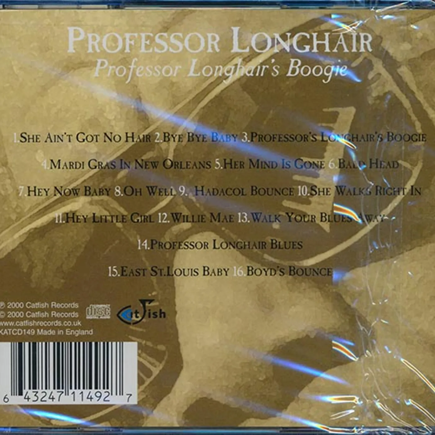 Professor Longhair  CD -  Professor Longhair's Boogie
