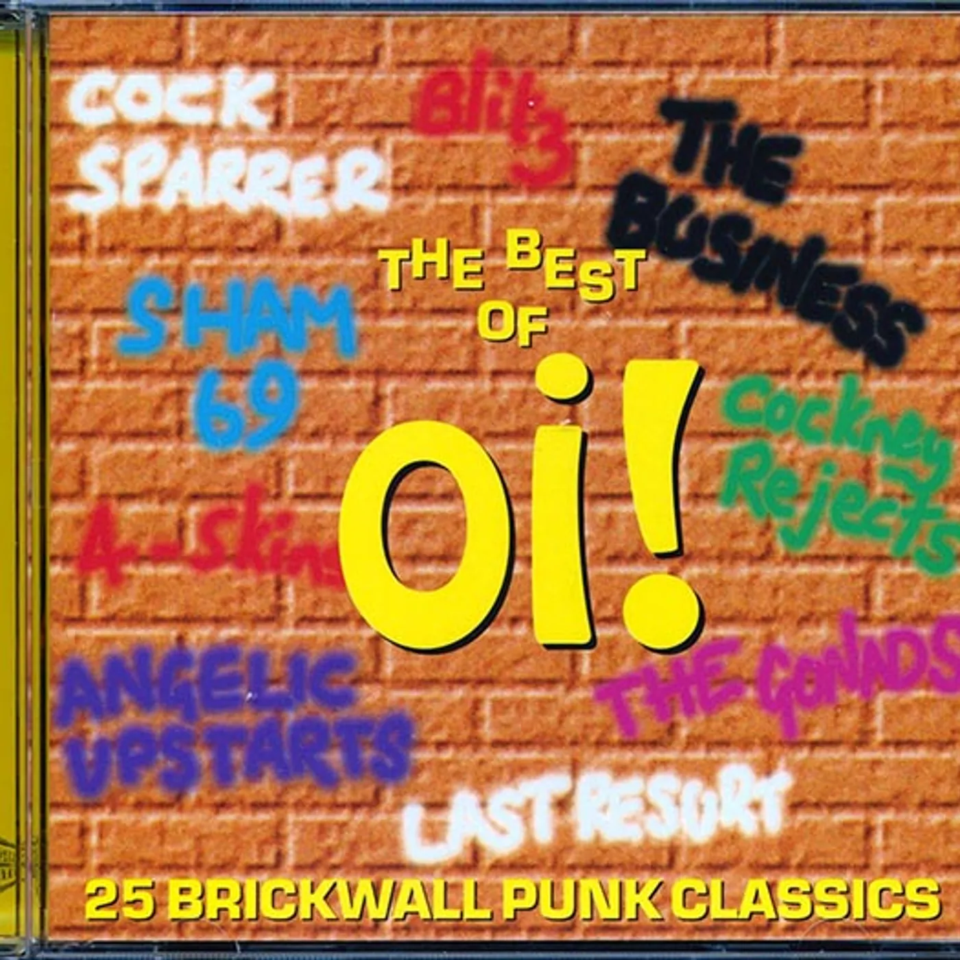 Sham 69, The Business, Blitz, Red Alert, Angelic Upstarts, Etc.  CD -  The Best Of Oi!: 25 Brickwall Punk Classics