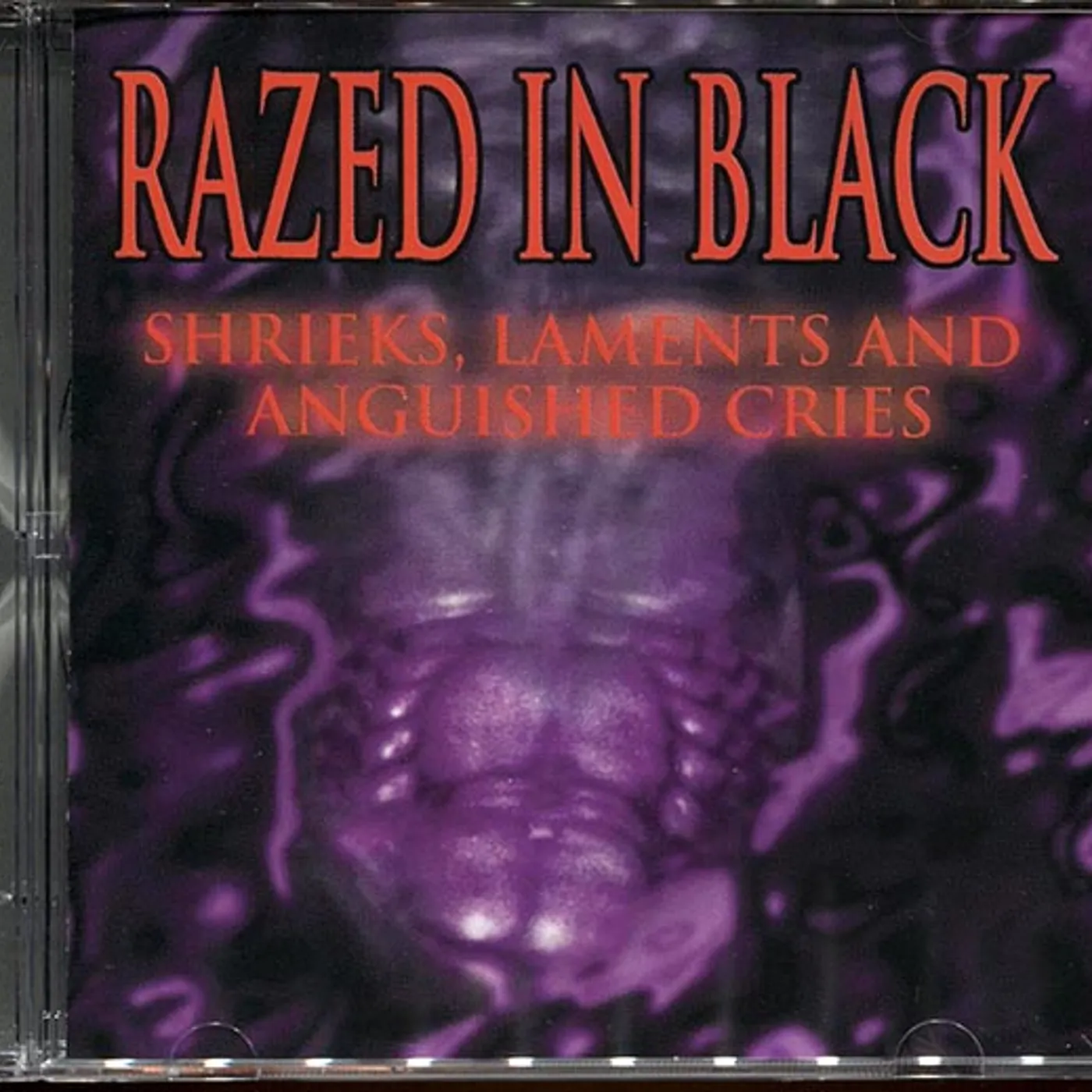 Razed In Black  CD -  Shrieks, Laments And Anguished Cries (marked/ltd stock)
