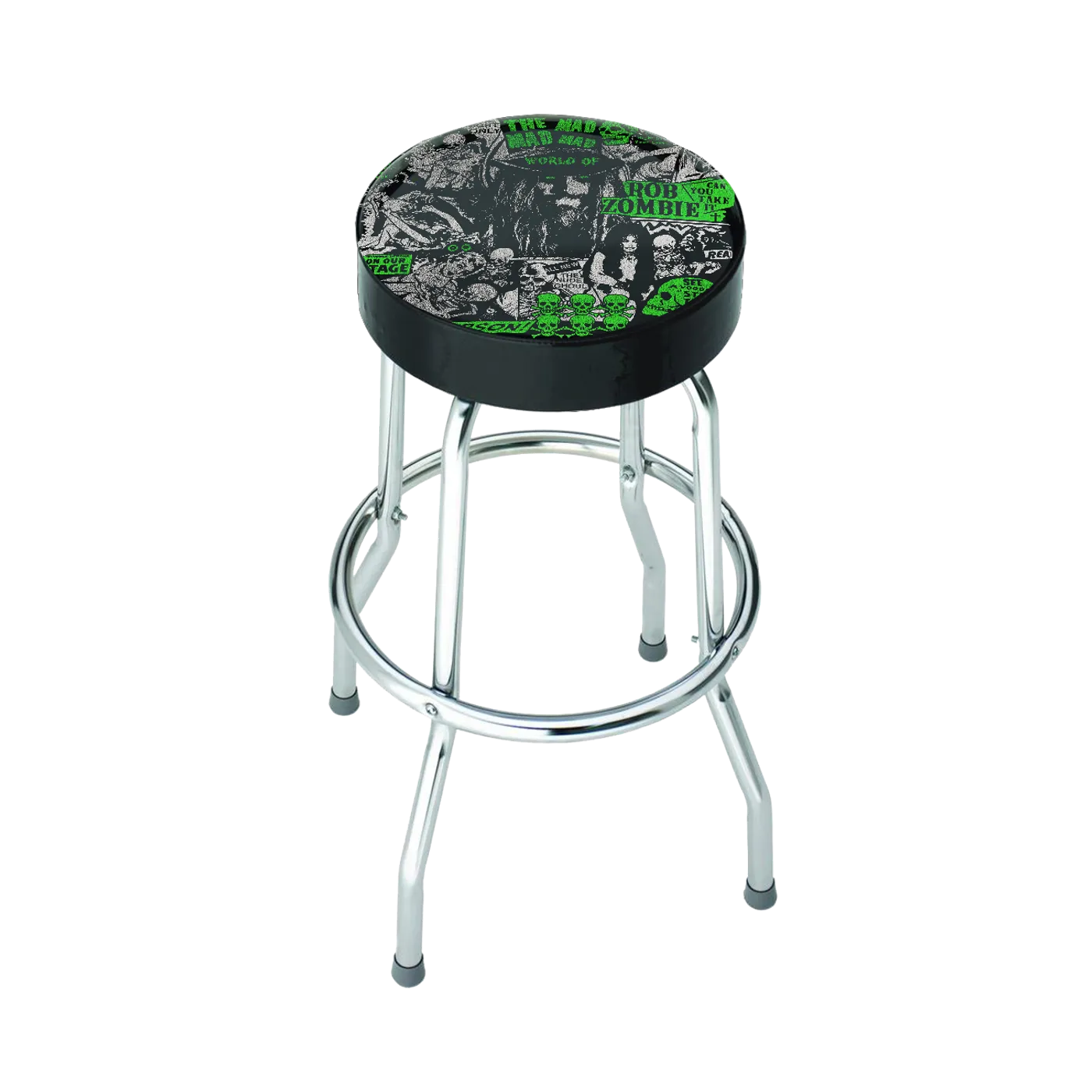 Rocksax Rob Zombie Bar Stool - Mad Mad World