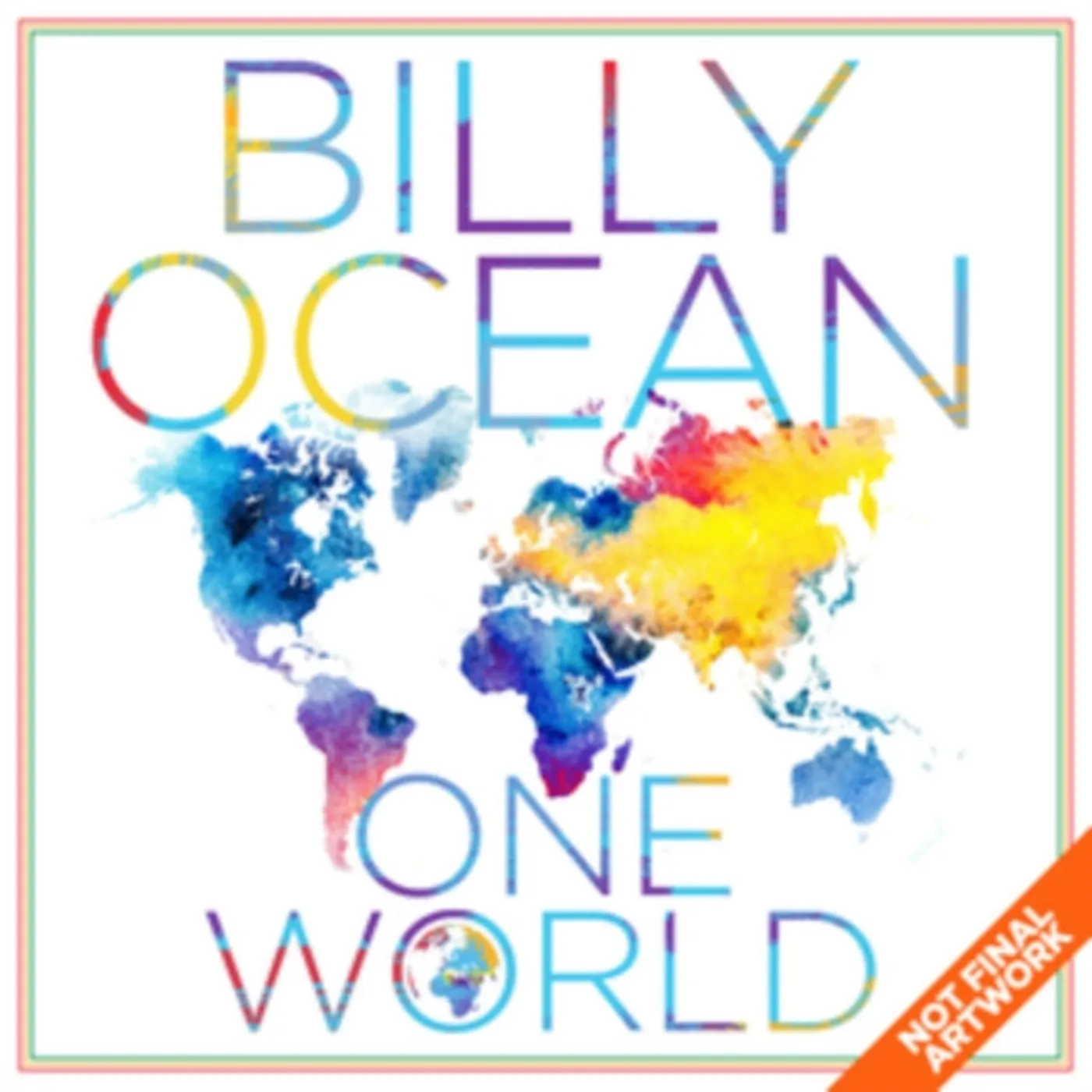 Billy Ocean LP Vinyl Record  One World