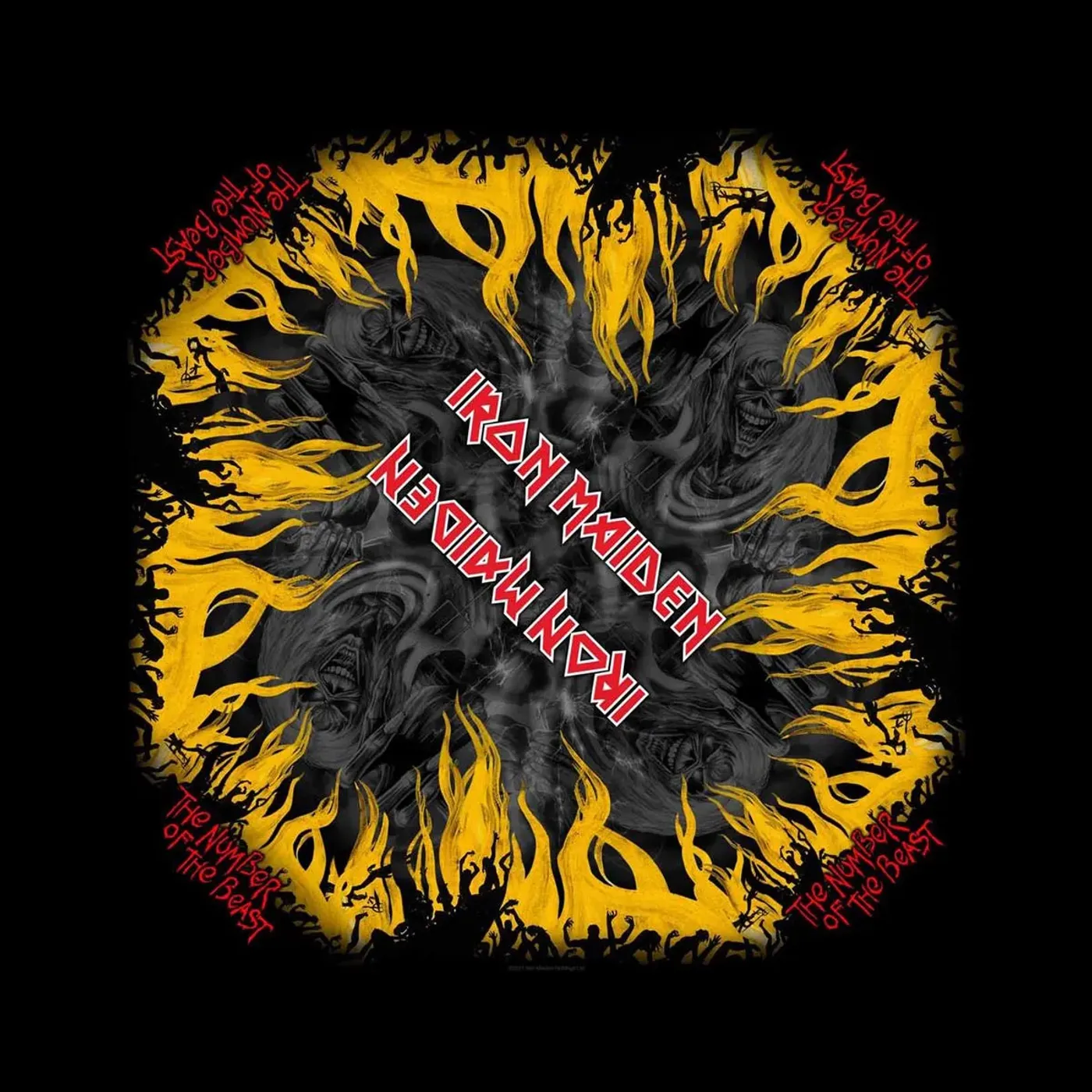Iron Maiden Bandana -  The Number Of The Beast