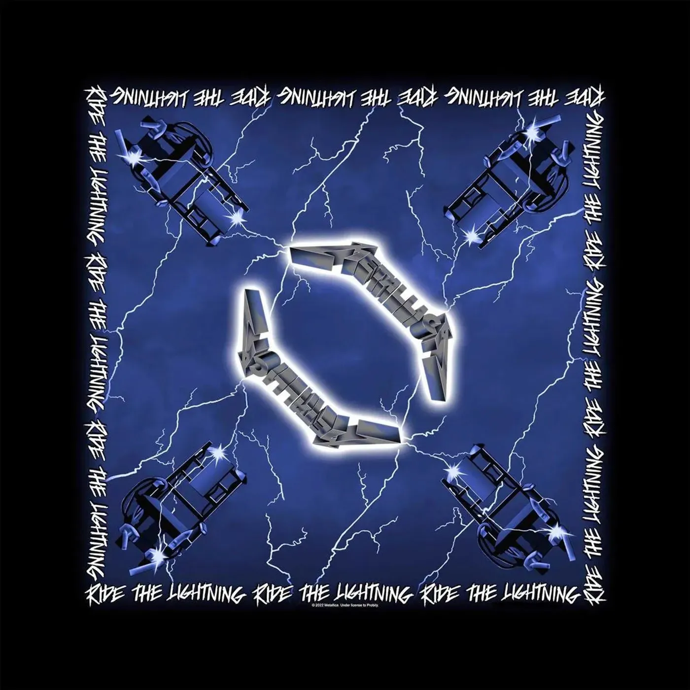  Metallica Bandana -  Ride The Lightning