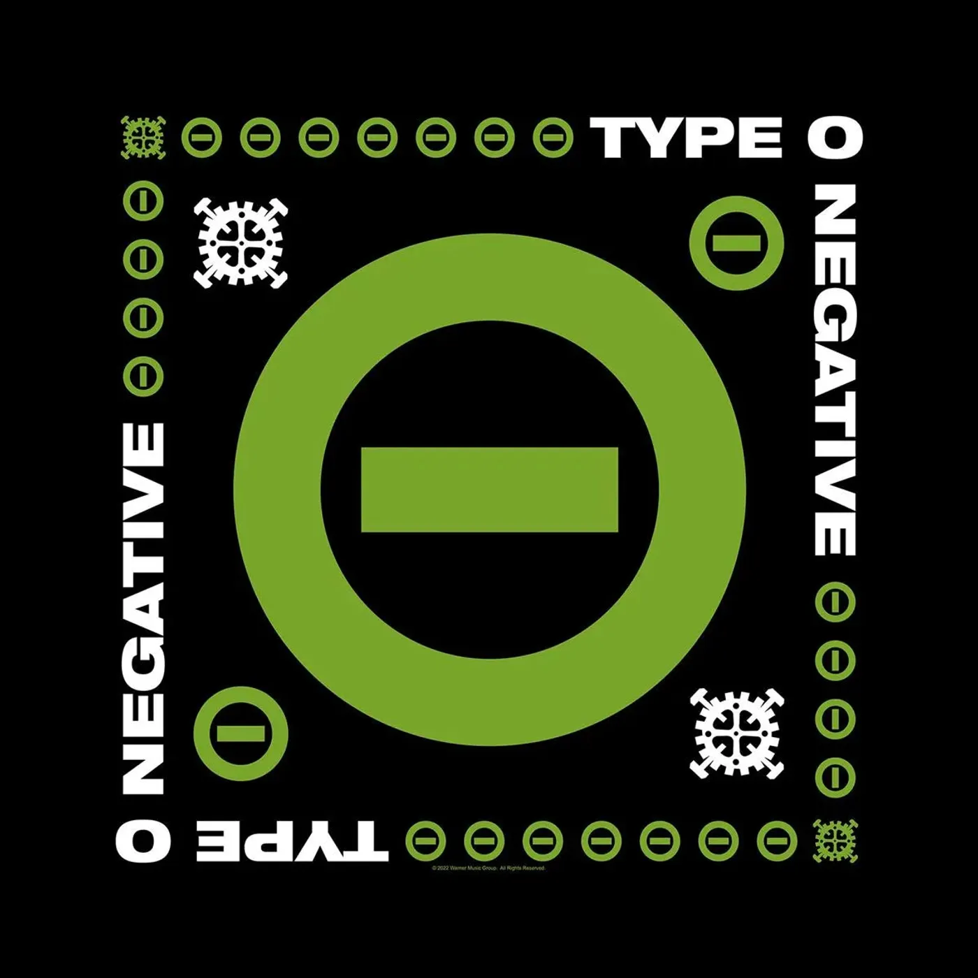  Type O Negative Bandana -  Negative Symbol