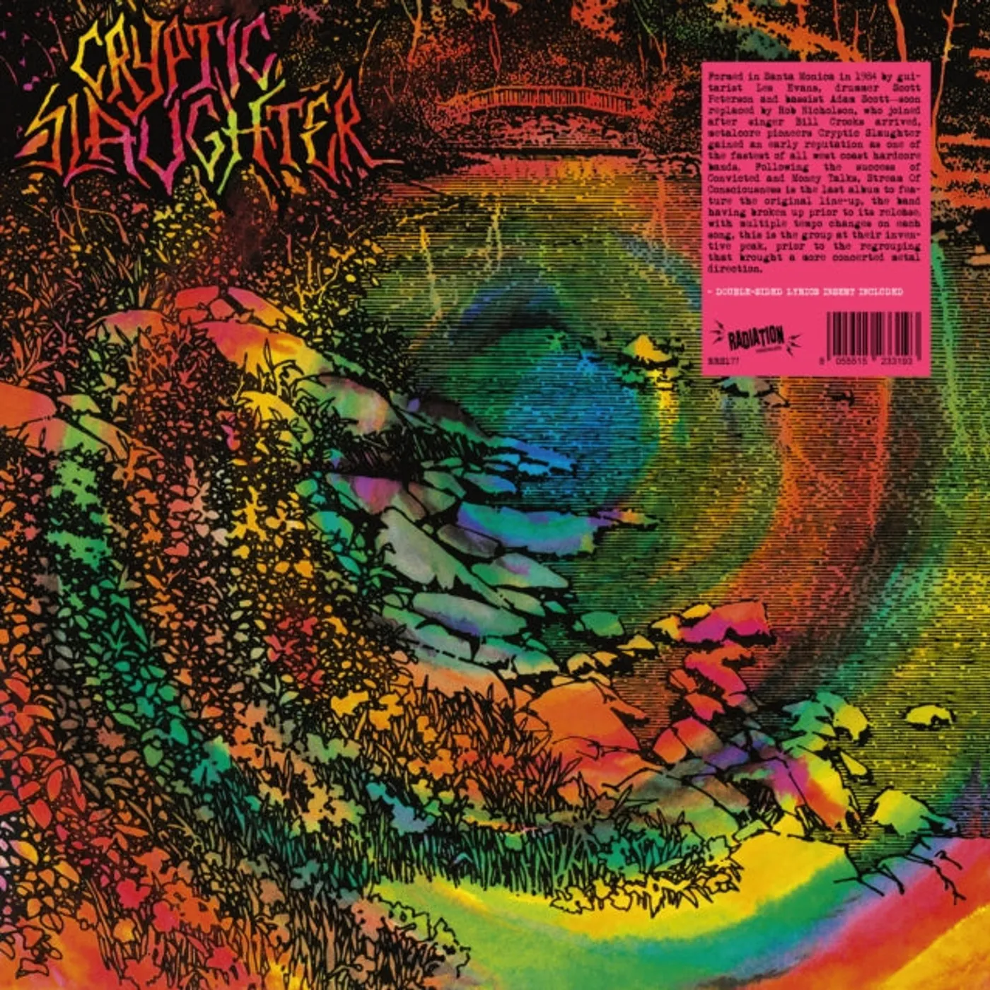 Cryptic Slaughter LP Vinyl Record  Stream Of Consciousness