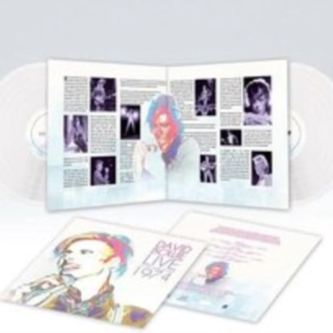  David Bowie  LP - Live Los Angeles 1974 (White Vinyl)