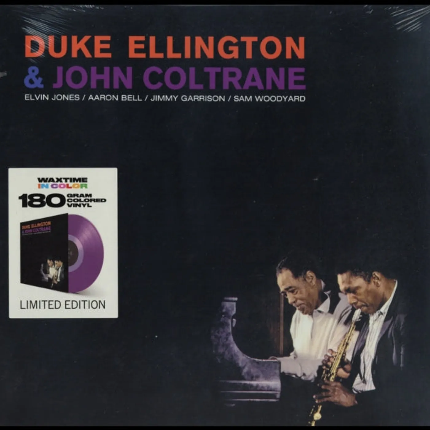 Duke Ellington & John Coltrane LP Vinyl Record  Ellington & Coltrane (Limited Transparent Purple Vinyl)