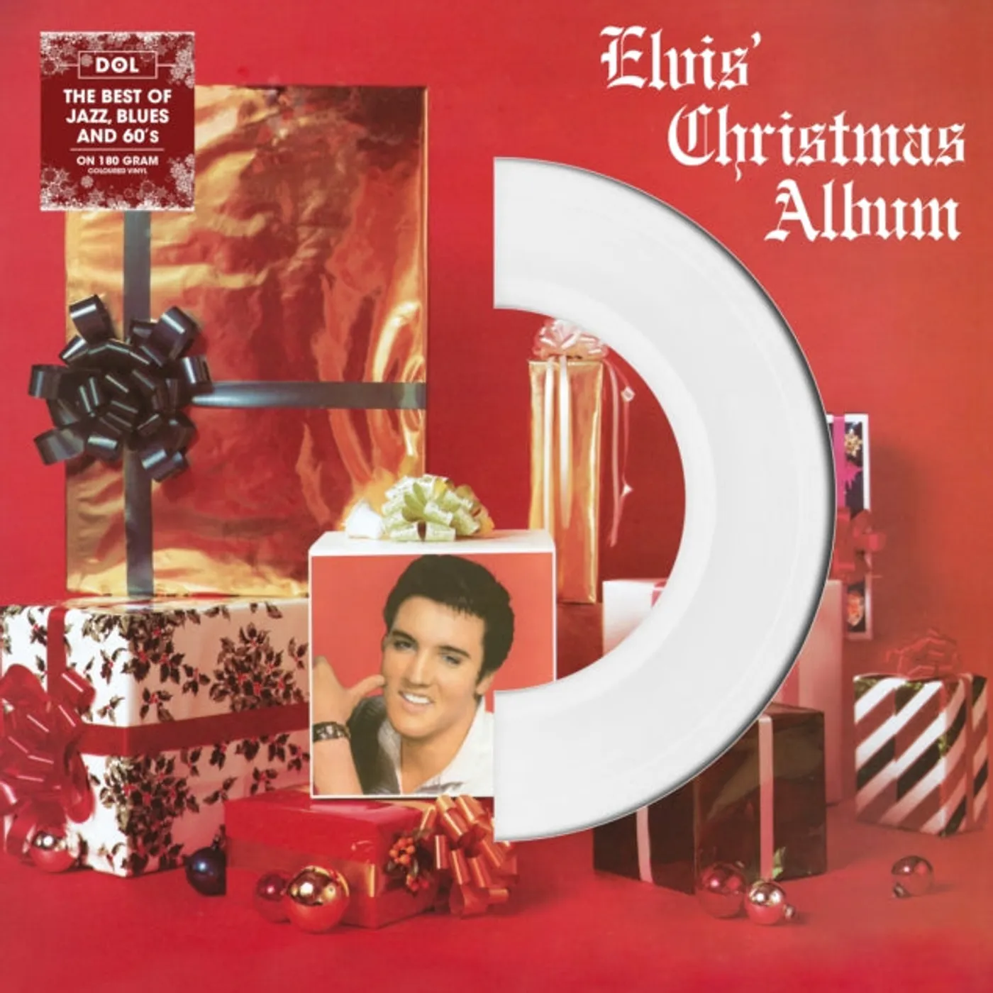 Elvis Presley LP Vinyl Record  Elvis' Christmas Album (Coloured Vinyl)