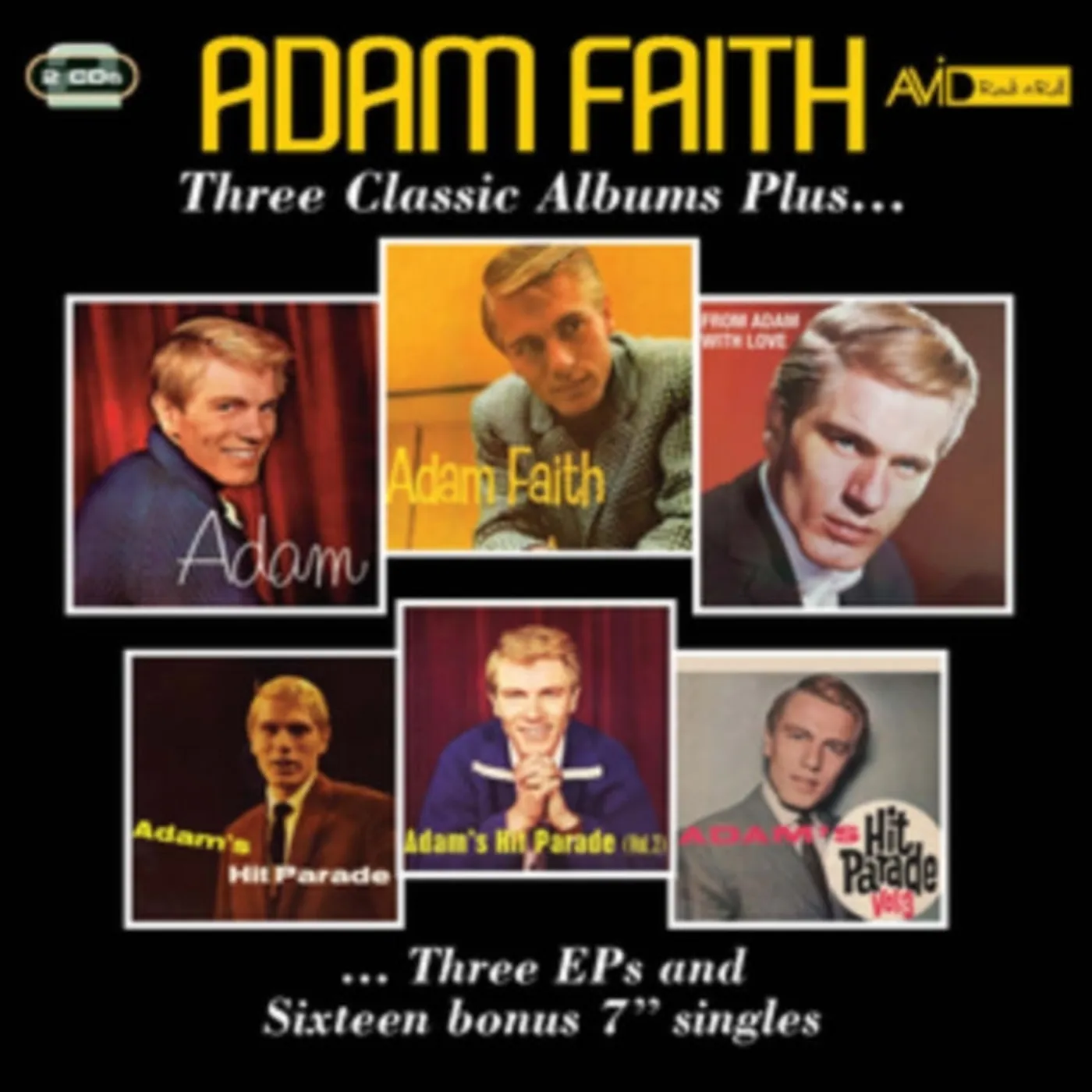 Adam Faith CD - Three Classic Albums
