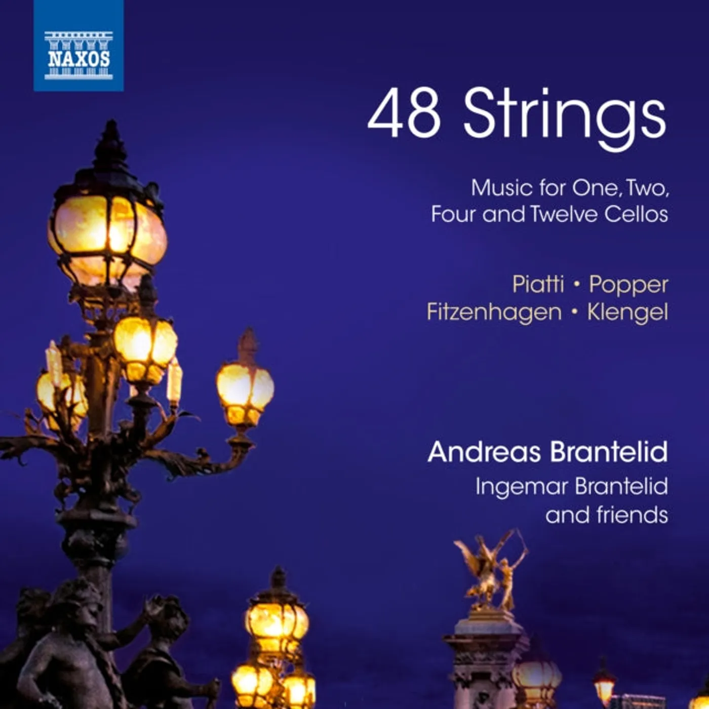 Andreas Brantelid CD - 48 Strings - Music For One / Two / Four And Twelve Cellos