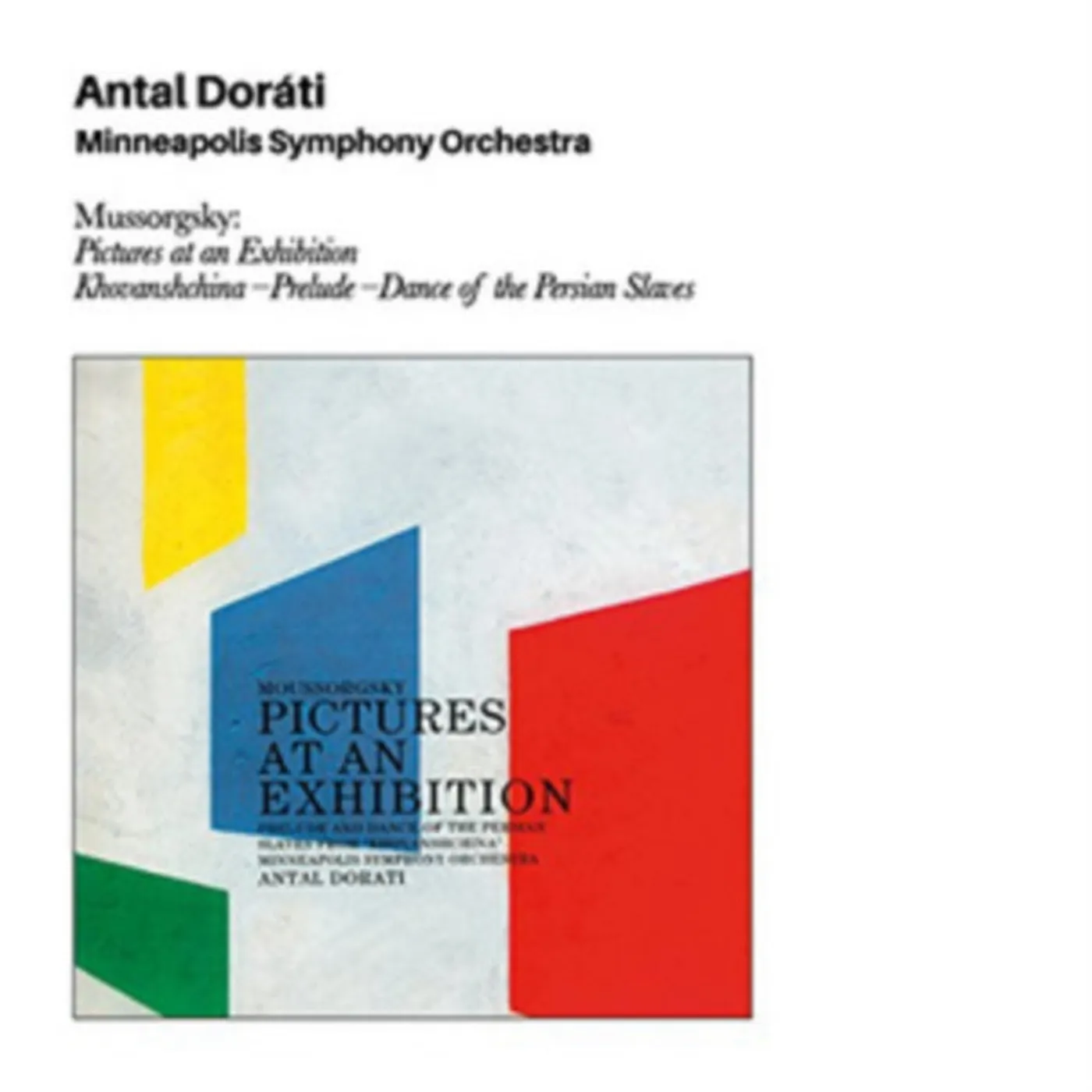 Antal Doráti CD - Mussorgsky: Pictures At An Exhibition