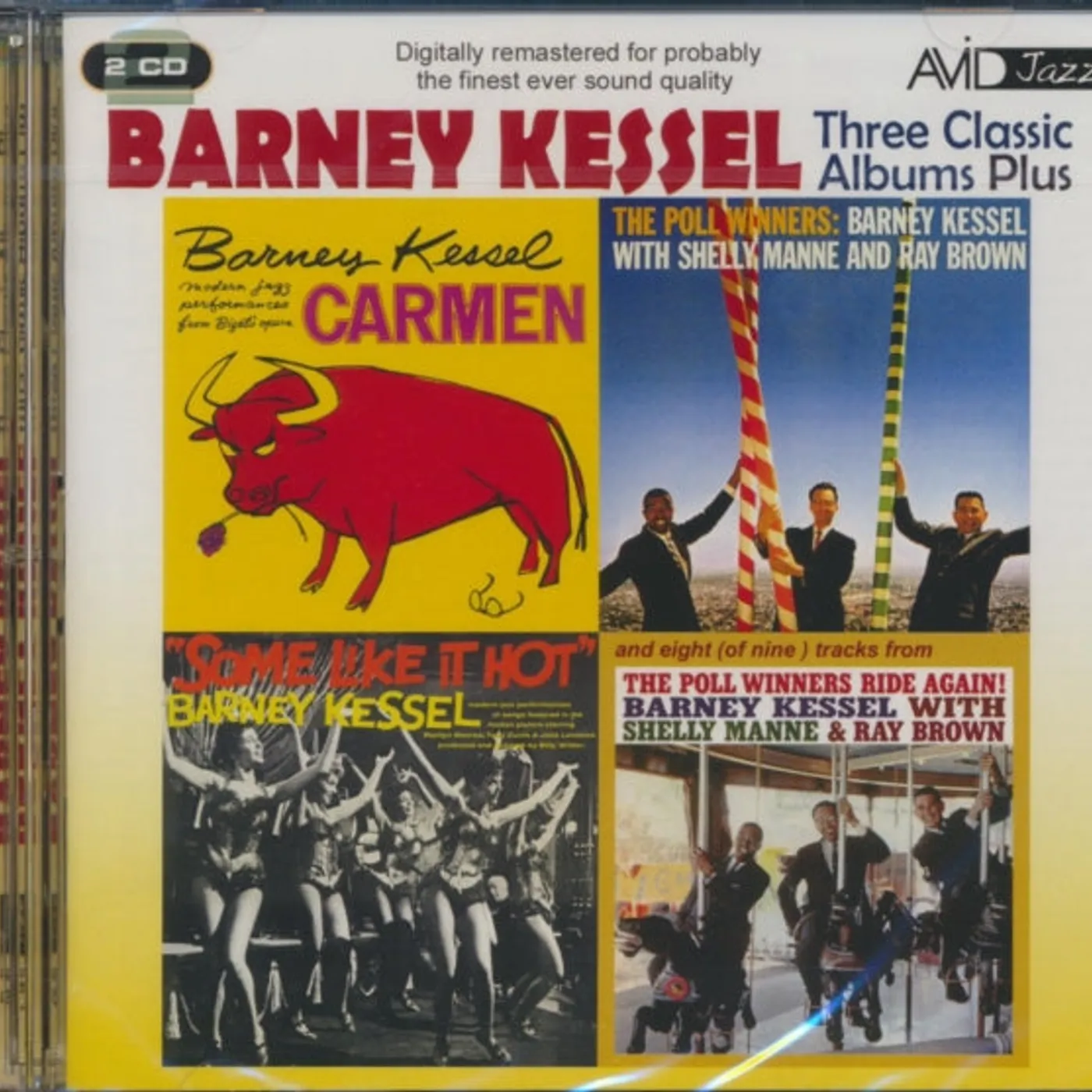 Barney Kessel CD - Three Classic Albums Plus (Some Like It Hot / The Poll Winners / Carmen)