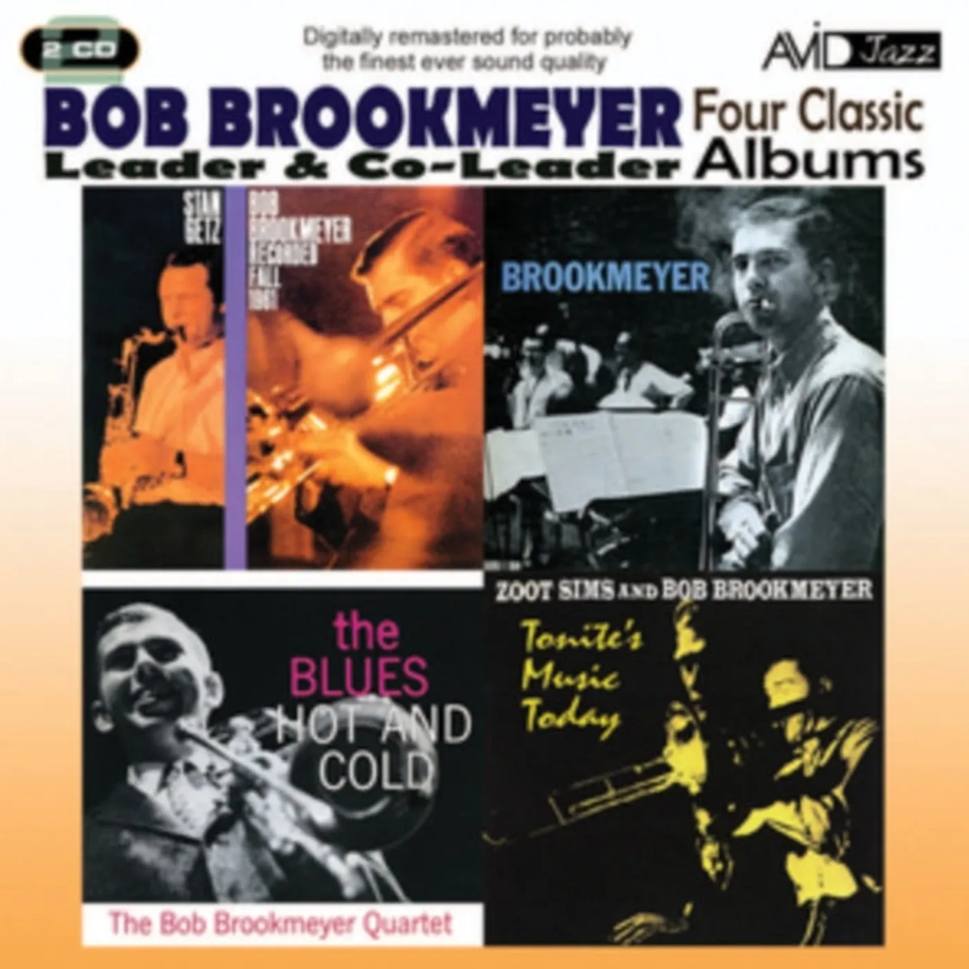 Bob Brookmeyer CD - Four Classic Albums (Recorded Fall 19 61 / Brookmeyer / Tonite's Music Today / The Blues Hot And Cold)