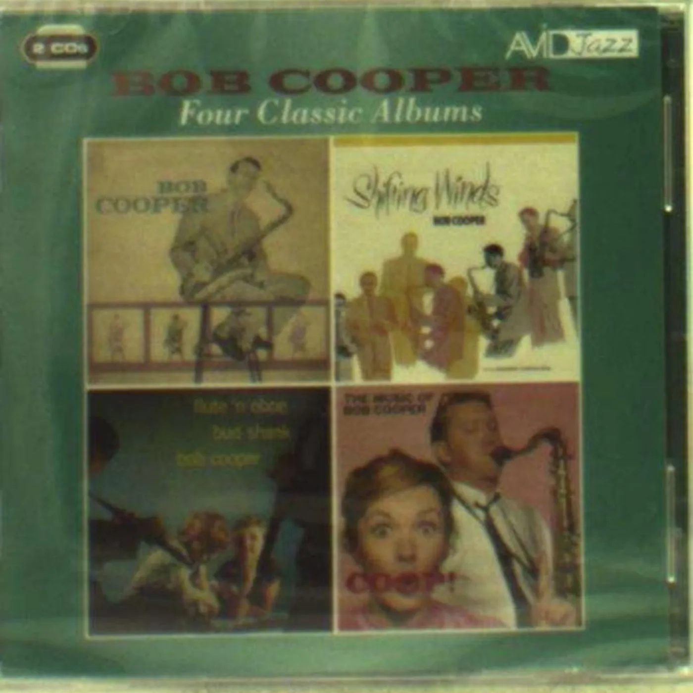 Bob Cooper CD - Four Classic Albums (Sextet / Shifting Winds / Flute 'N Oboe / Coop! The Music Of Bob Cooper)