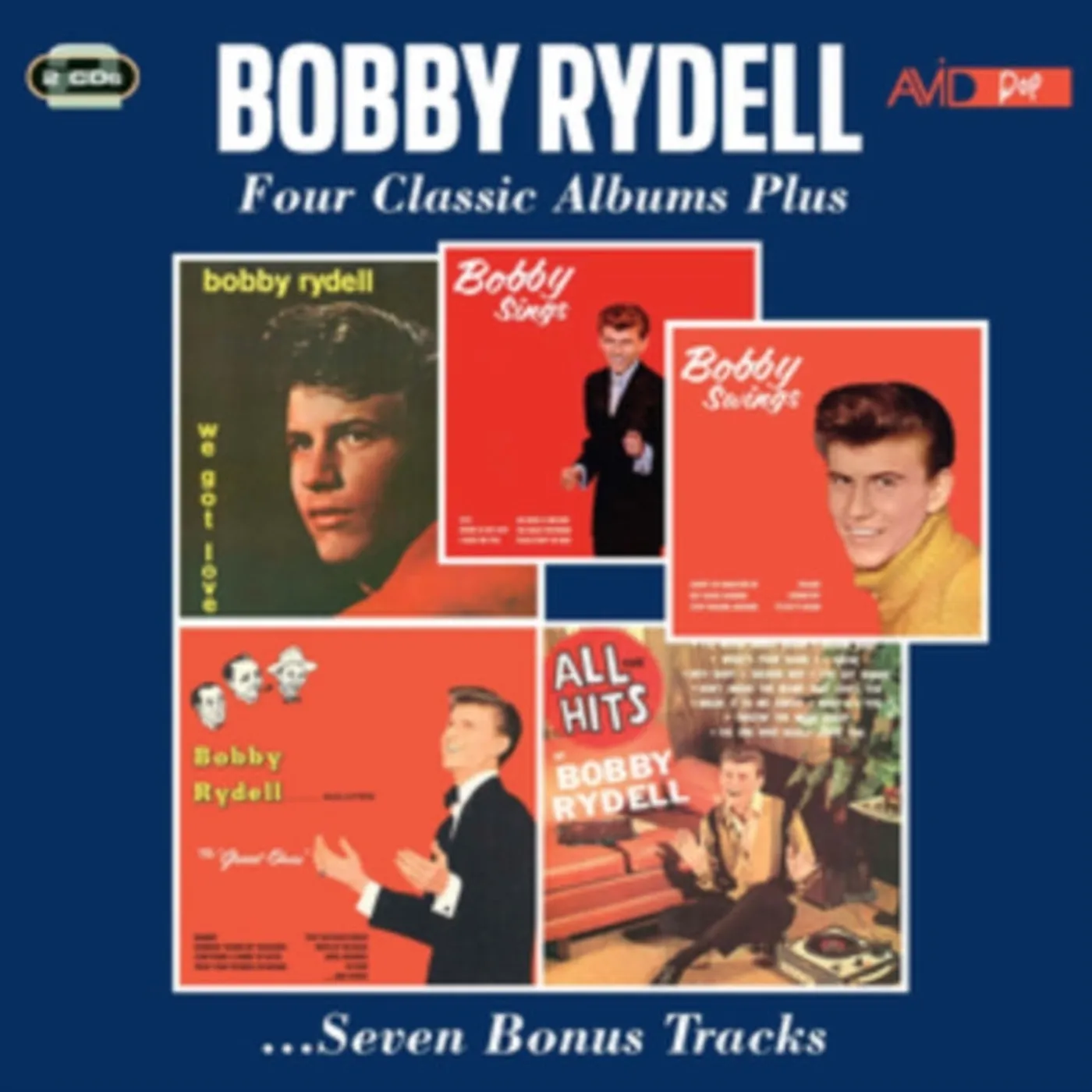 Bobby Rydell CD - Four Classic Albums Plus