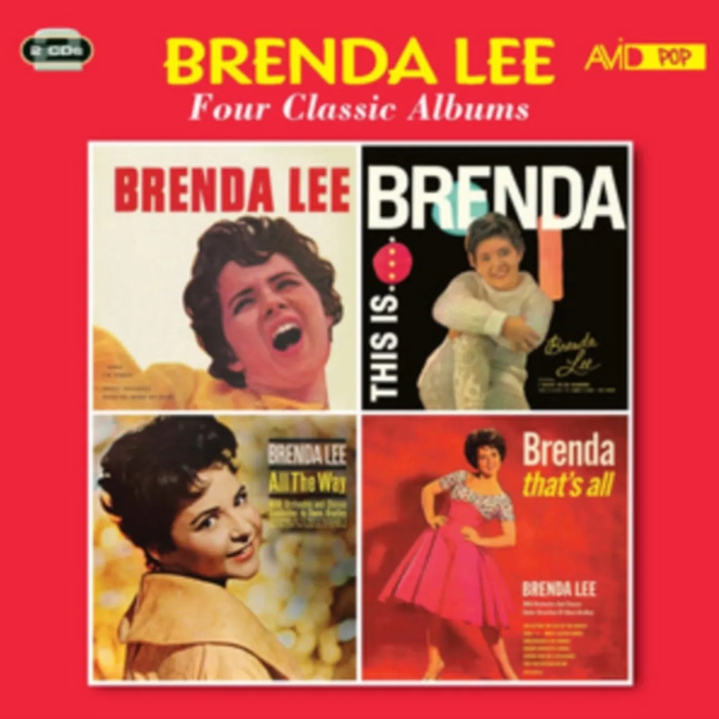 Brenda Lee CD - Four Classic Albums