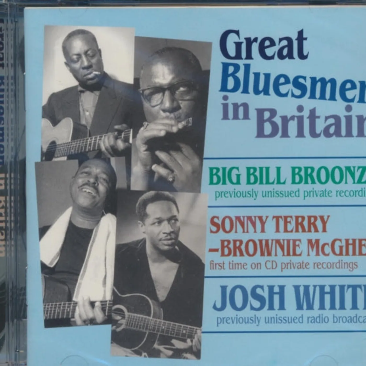 Broonzy / Mcghee / White CD - Great Bluesmen In Briatain