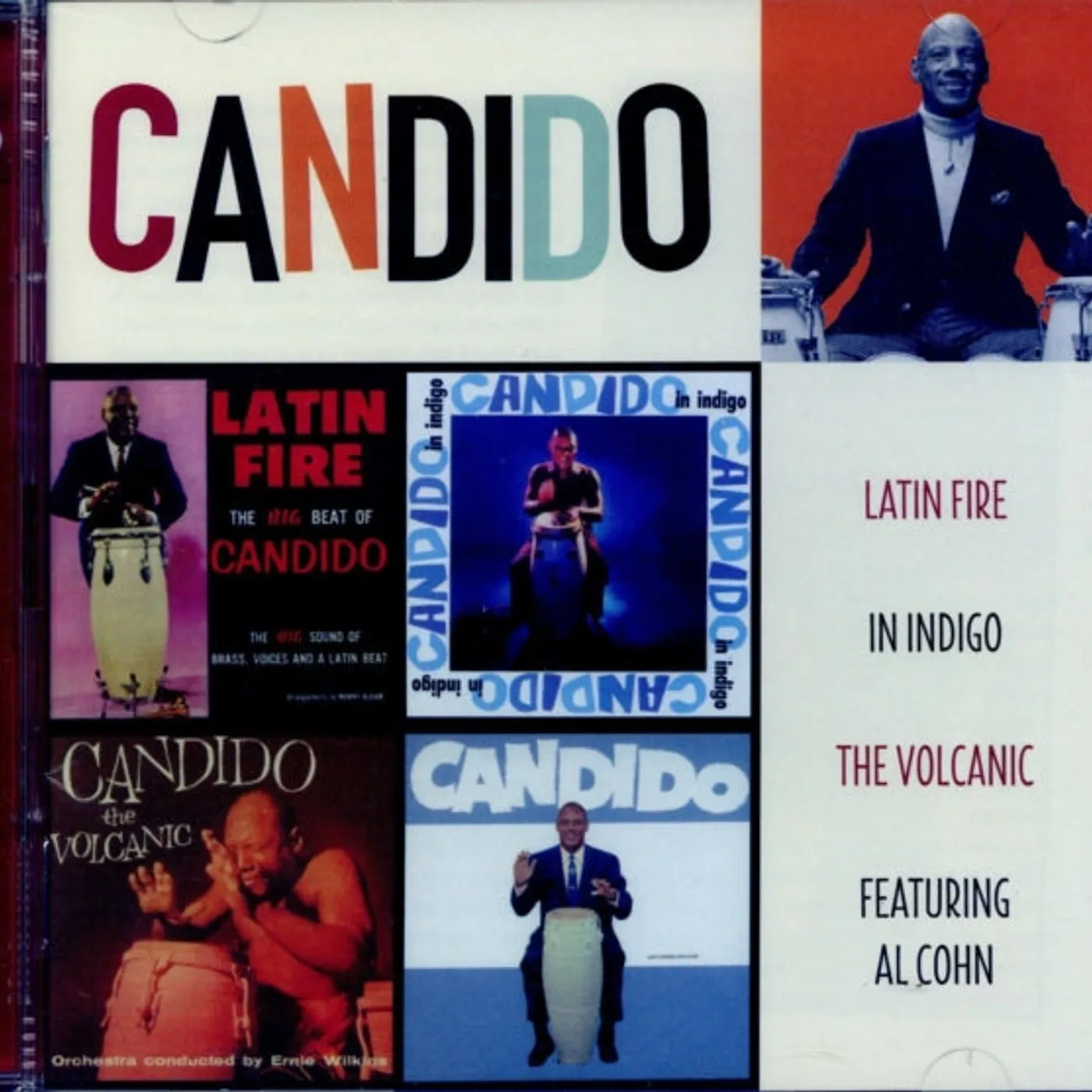Candido CD - Latin Fire / In Indigo / The Volcanic