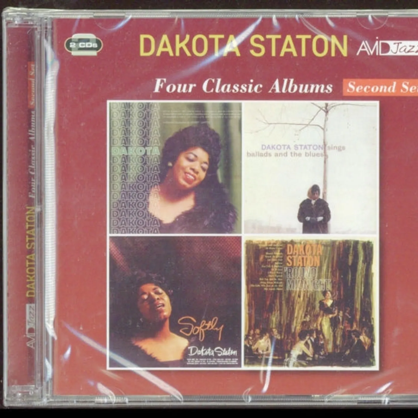 Dakota Staton CD - Four Classic Albums (Dakota / Dakota Staton Sings Ballads And The Blues / Softly / 'Round Midnight)