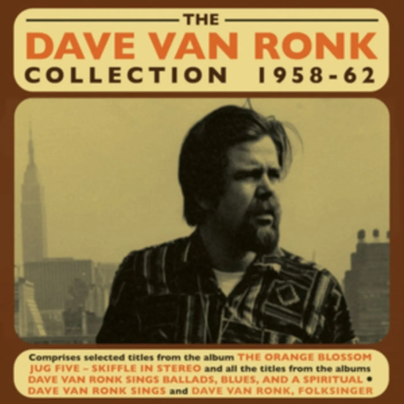 Dave Van Ronk CD - The Dave Van Ronk Collection 19 59-62