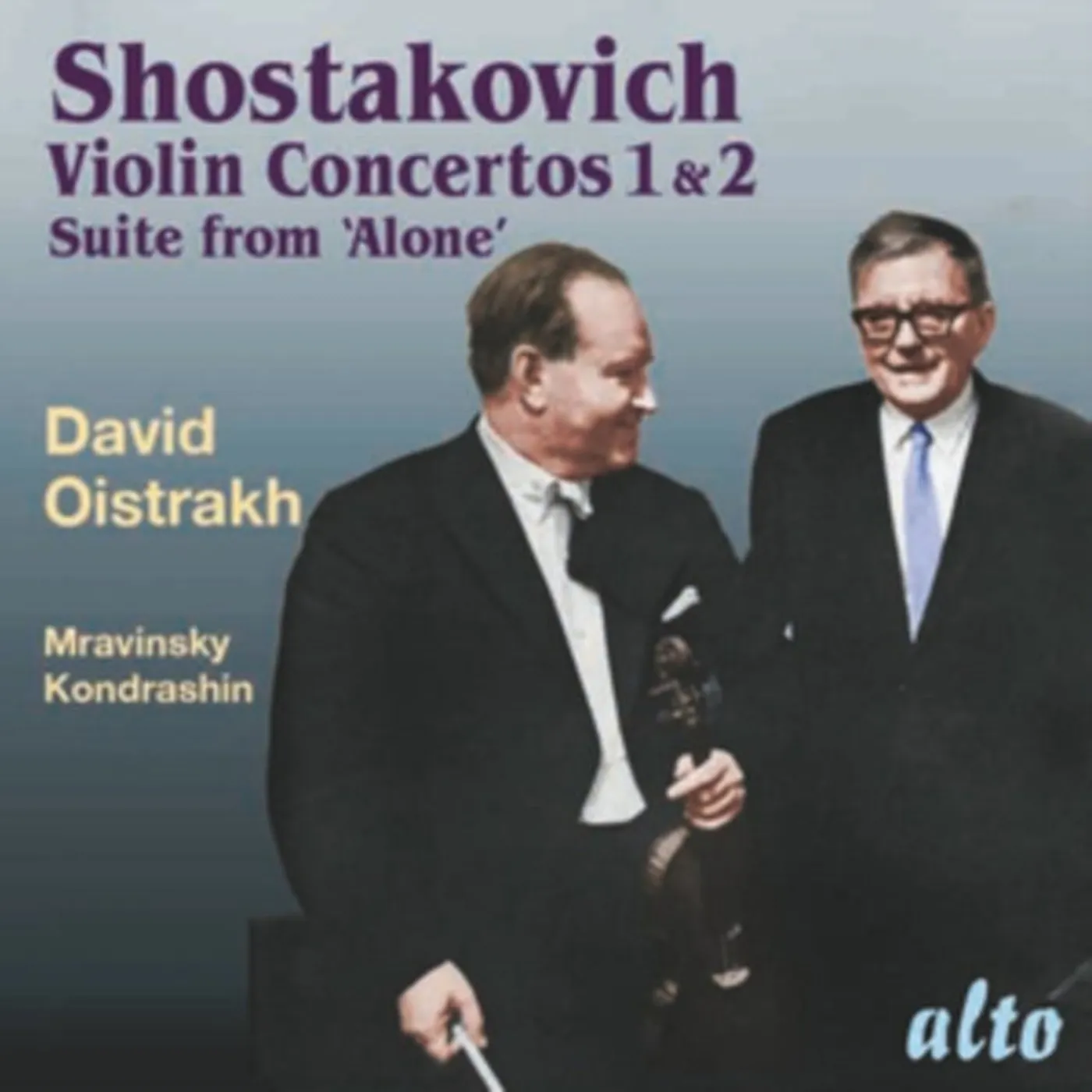 David Oistrakh (Alone:Rozhdestvensky) CD - Shostakovich Violin Concertos 1 2 & Suite From 'Alone'