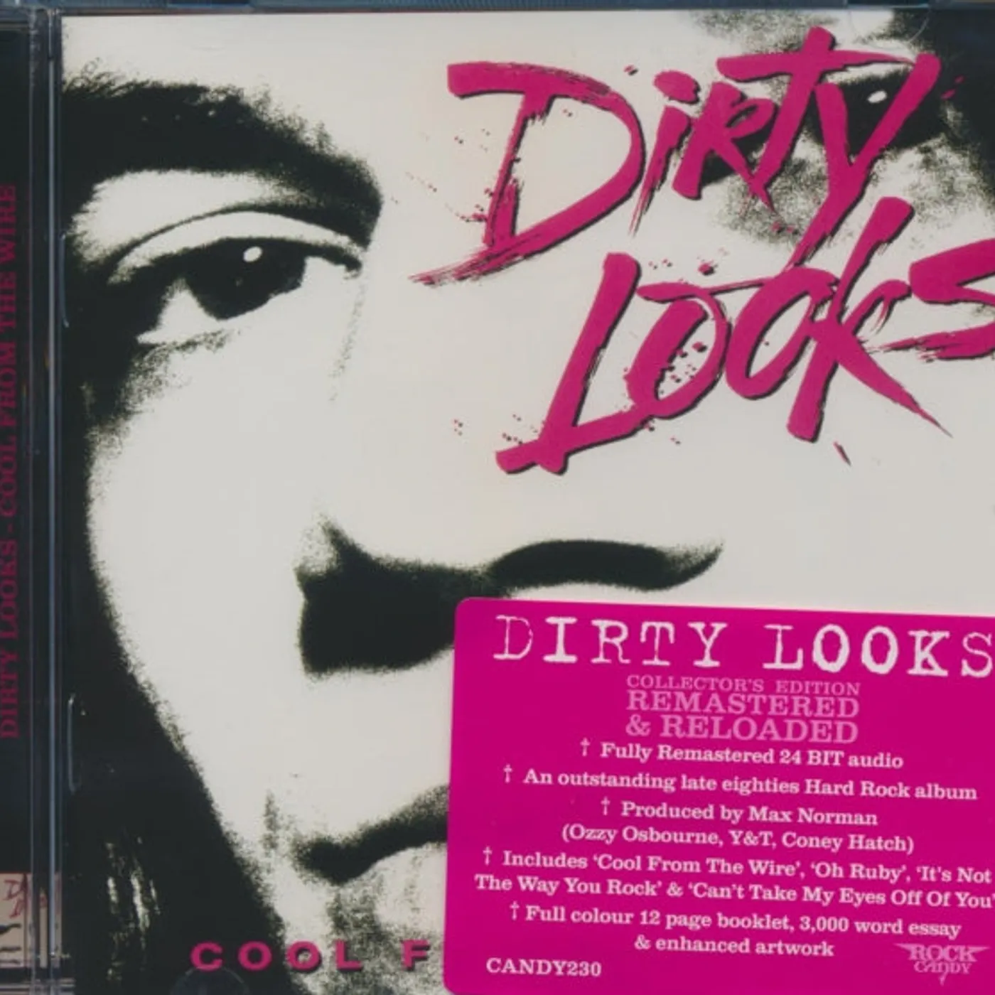 Dirty Looks CD - Cool From The Wire