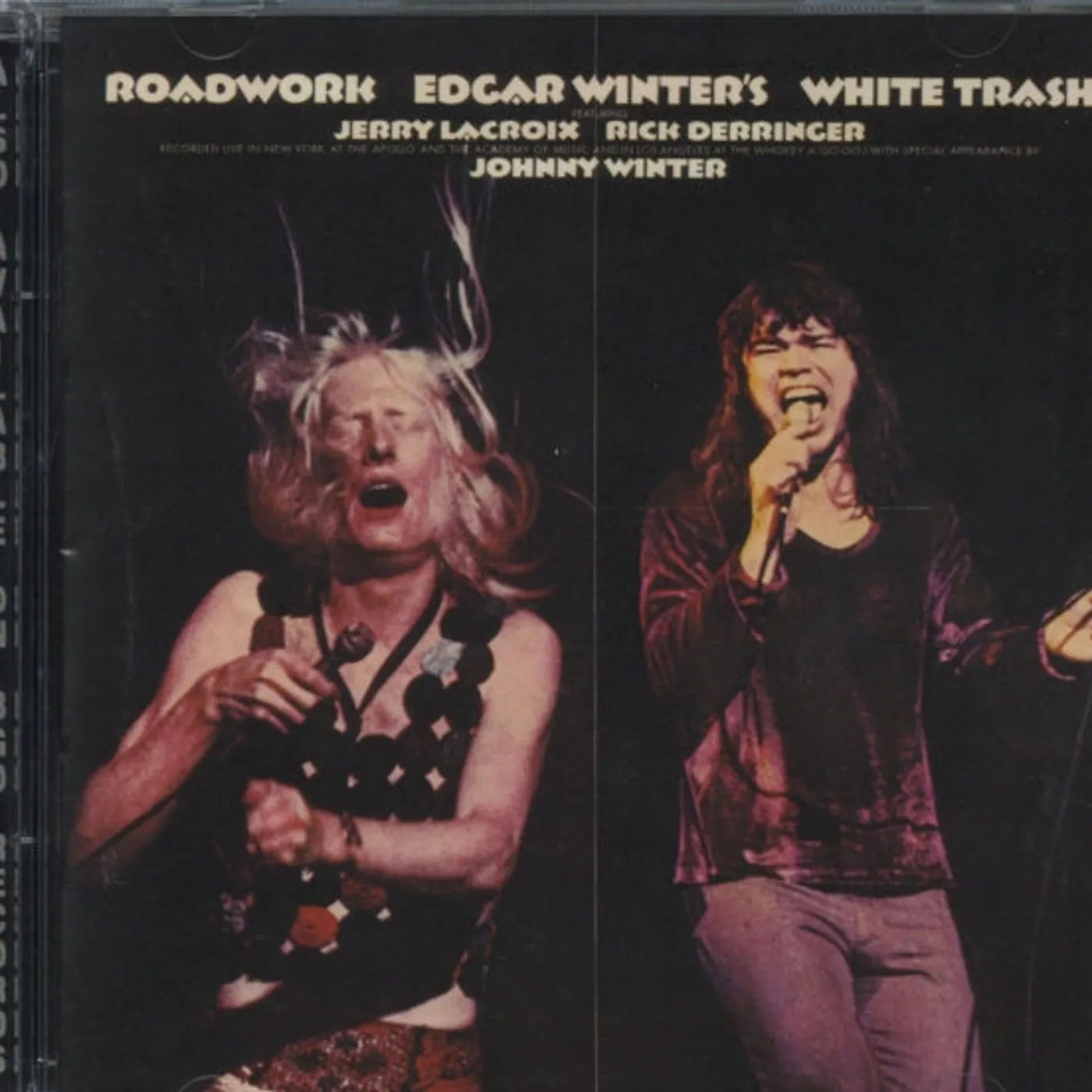 Edgar Winter's Whitetrash CD - Roadwork