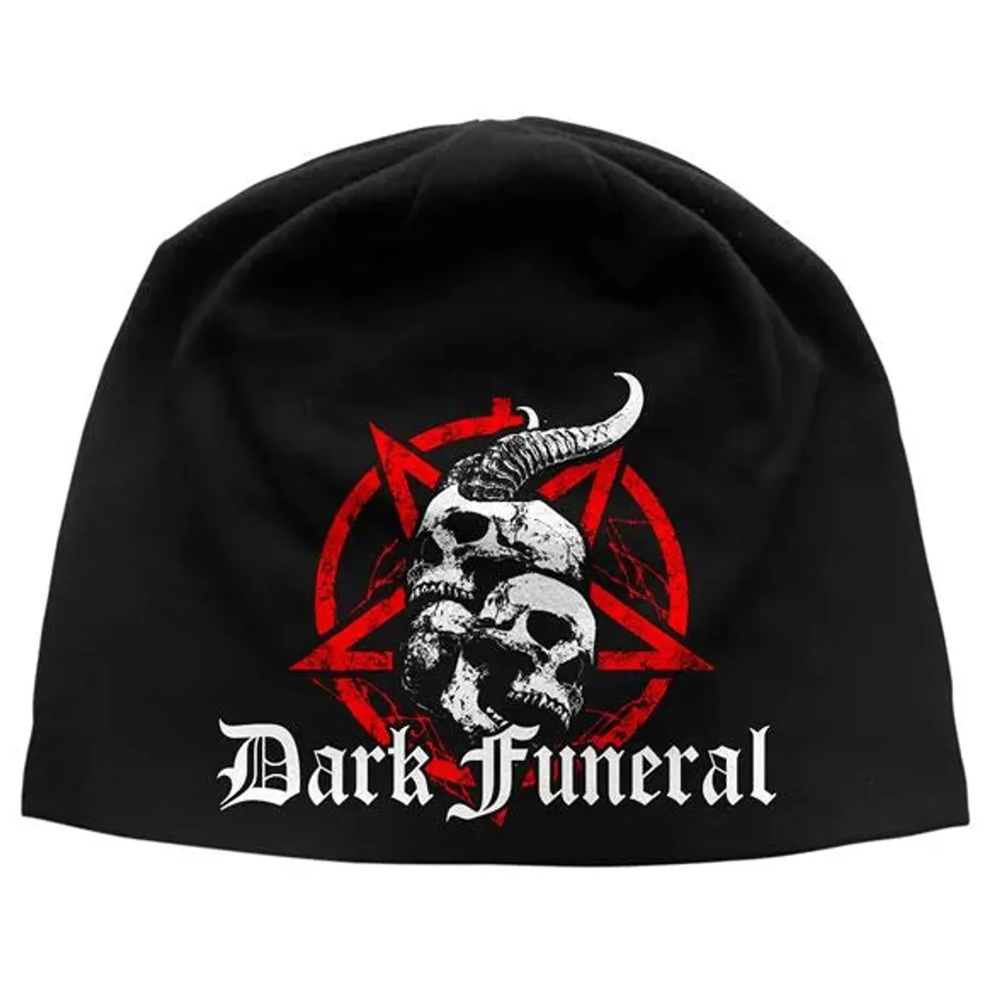 Dark Funeral Beanie - Skulls & Pentagram