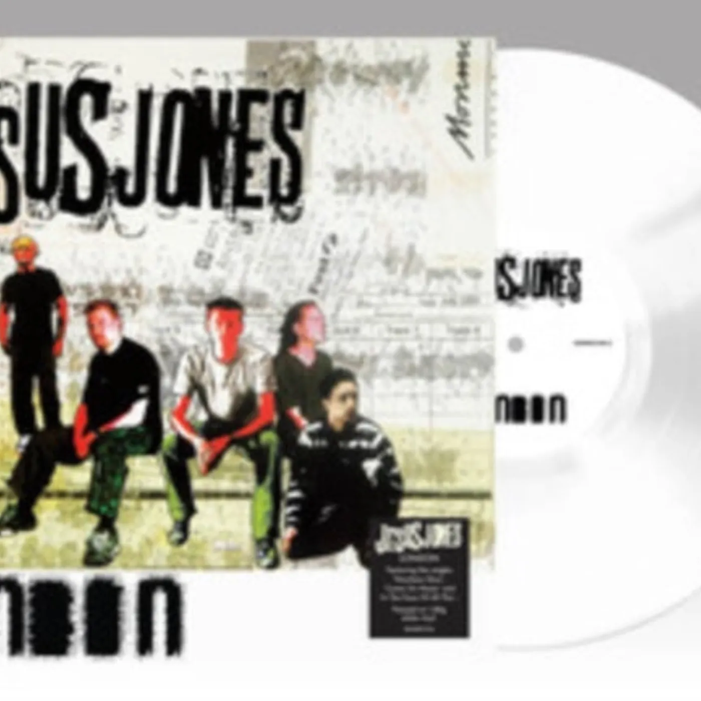 Jesus Jones LP Vinyl Record - London (White Vinyl)