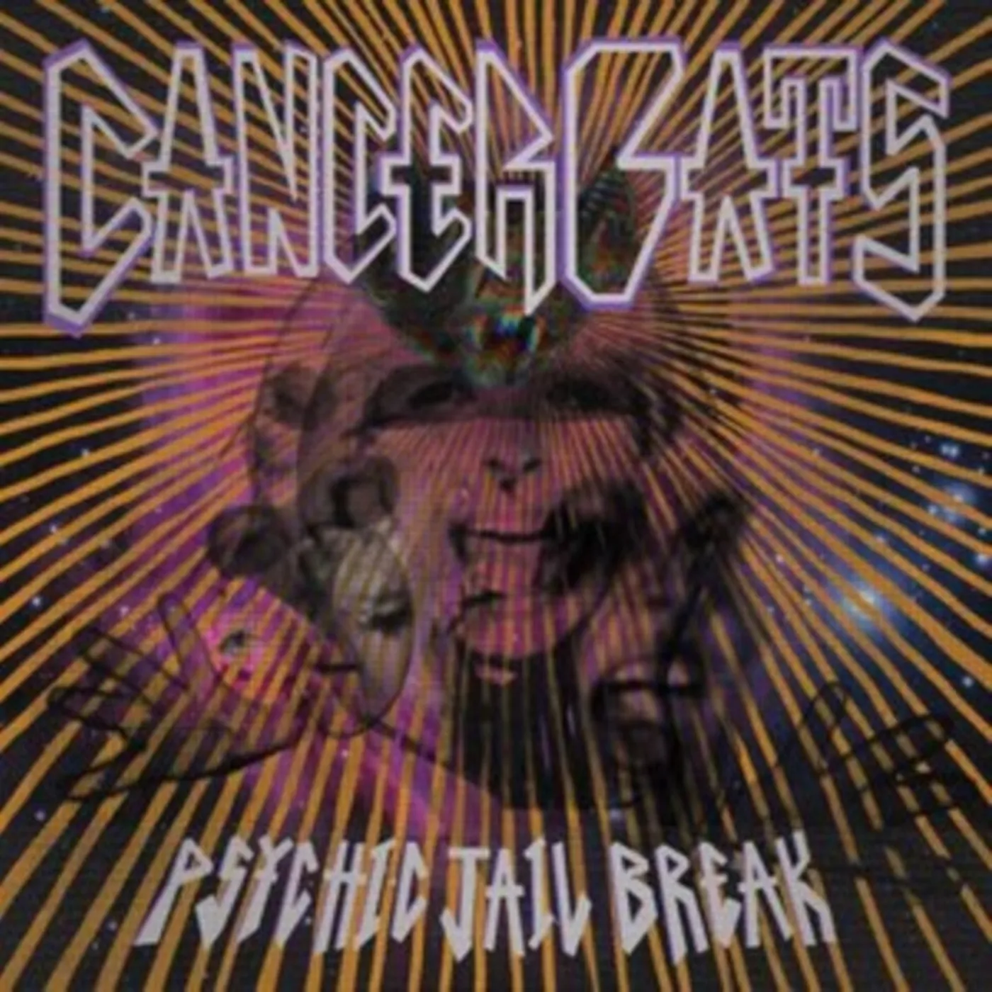 Cancer Bats LP Vinyl Record - Psychic Jailbreak (Transparent Yellow Vinyl)