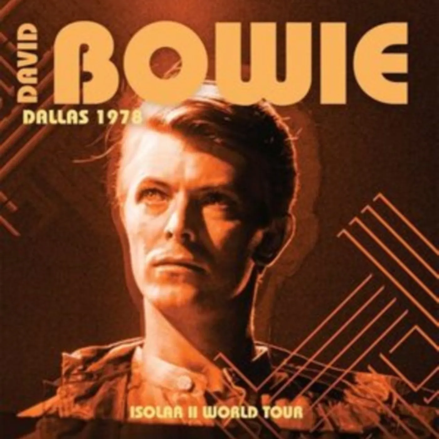 David Bowie LP Vinyl Record - Dallas 19 78 - Isolar Ii World Tour (Yellow Vinyl) (Hand Numbered Edition)
