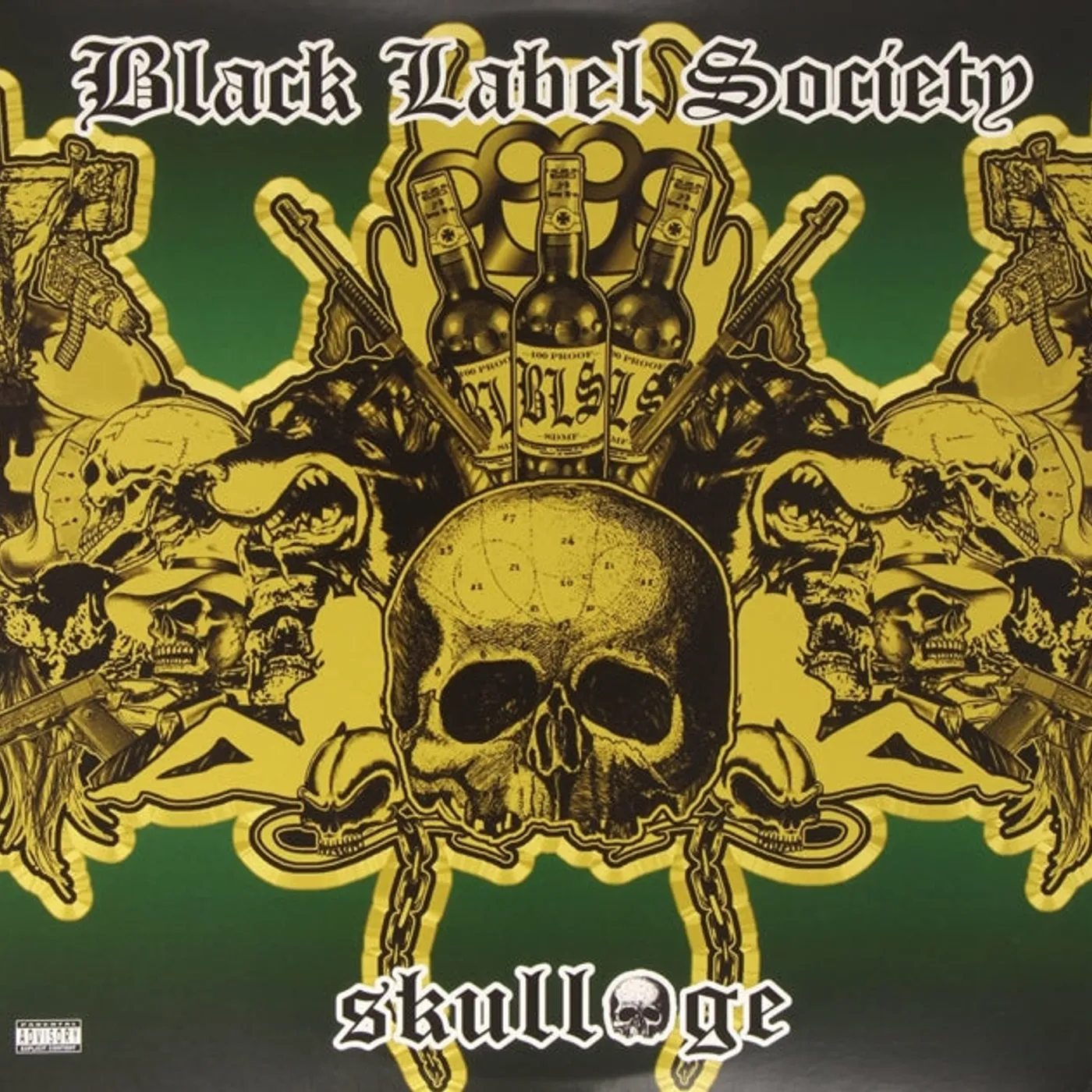  Black Label Society LP - Skullage (Translucent Green Vinyl) (Black Friday 2022)