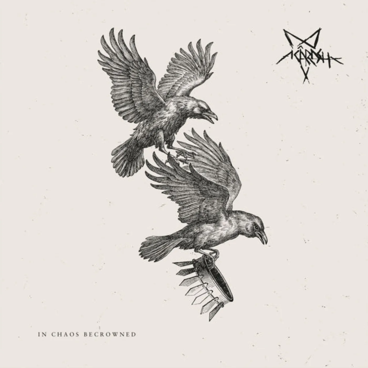 Acârash CD - In Chaos Becrowned