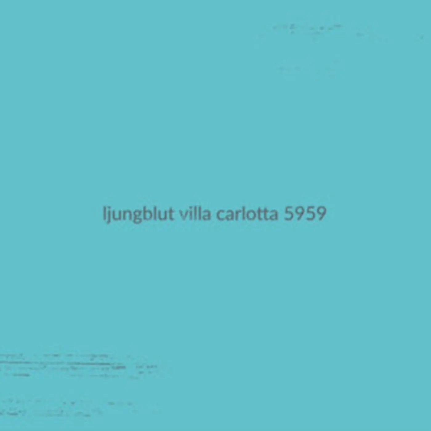 Ljungblut CD - Villa Carlotta 5959