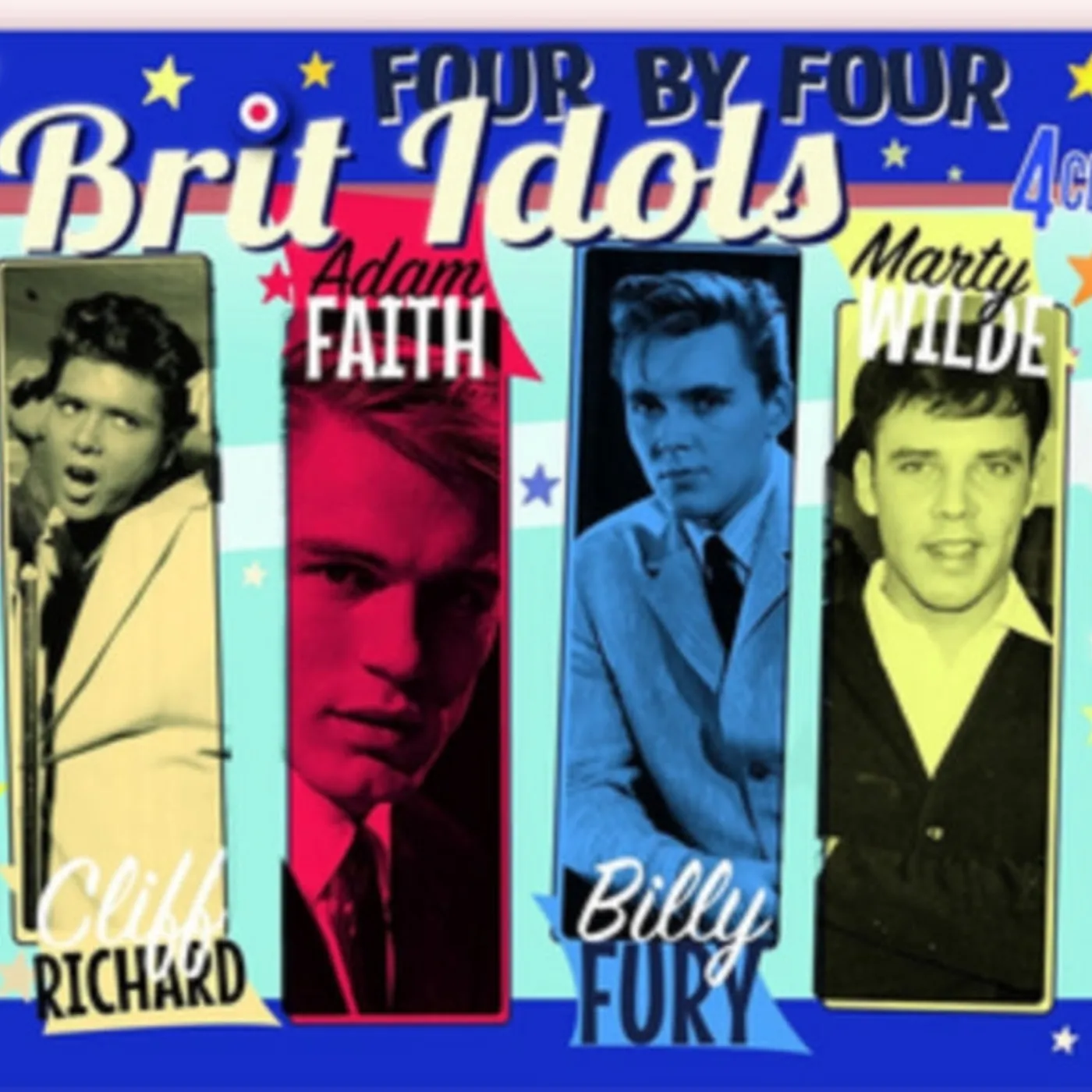 Cliff Richard, Adam Faith, Bill Fury, Marty Wilde CD - Brit Idols
