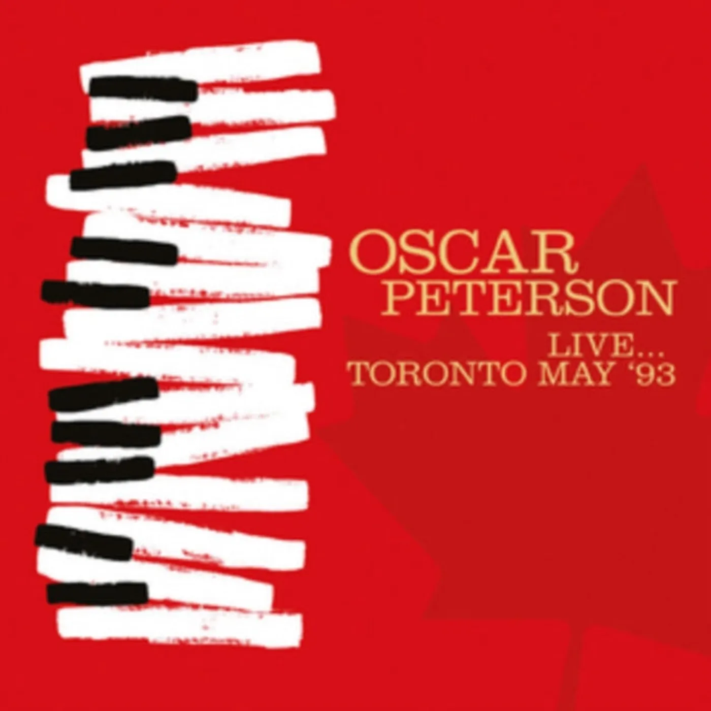 Oscar Peterson CD - Live…Toronto May '93