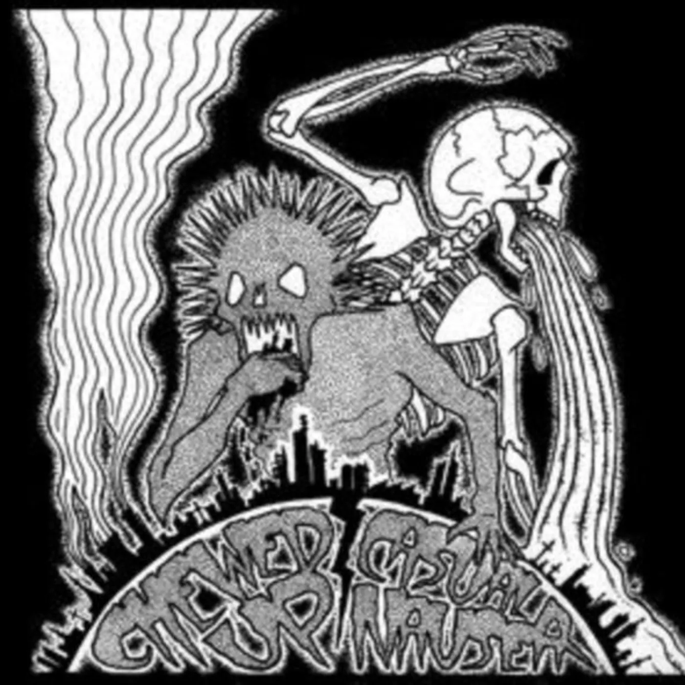 Chewed Up / Casual Nausea CD - Chewed Up / Casual Nausea Split