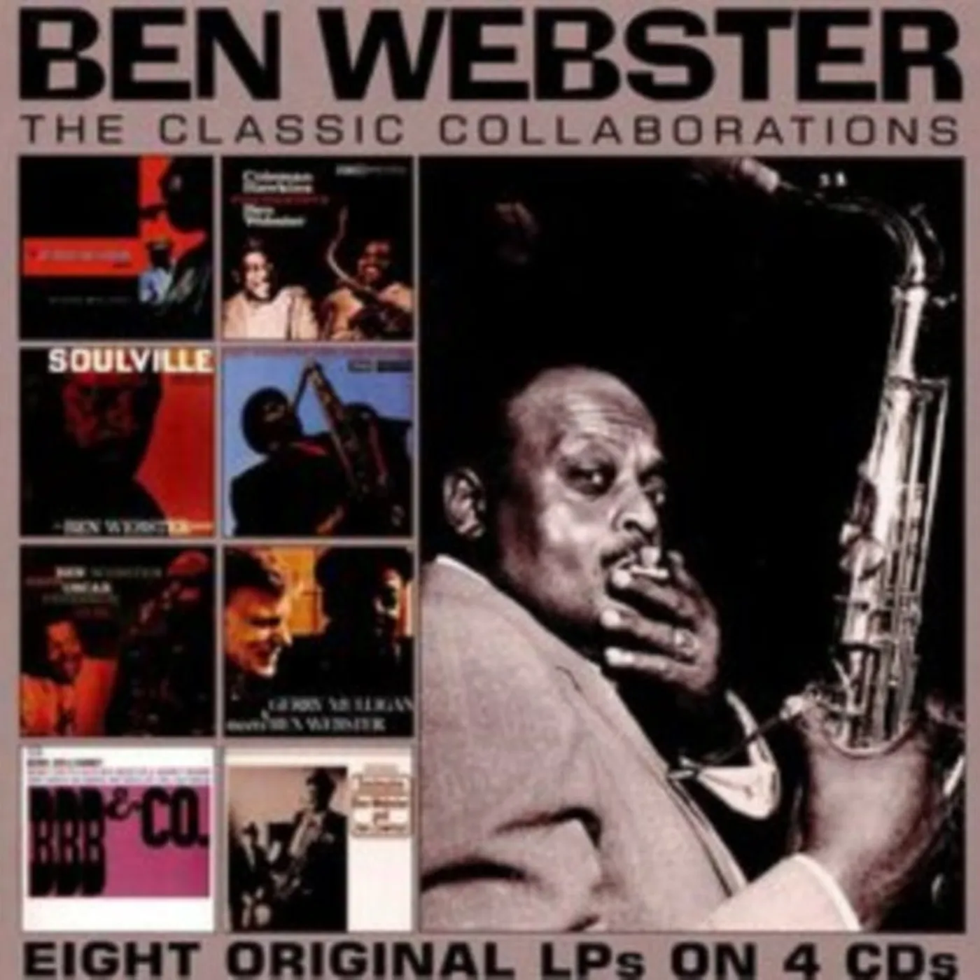 Ben Webster CD - The Classic Collaborations (4cd)