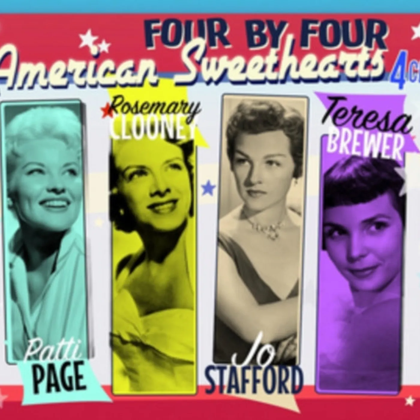 Patti Page, Rosemary Cloosey, Teresa Brewer, Jo Stafford CD - American Sweethearts