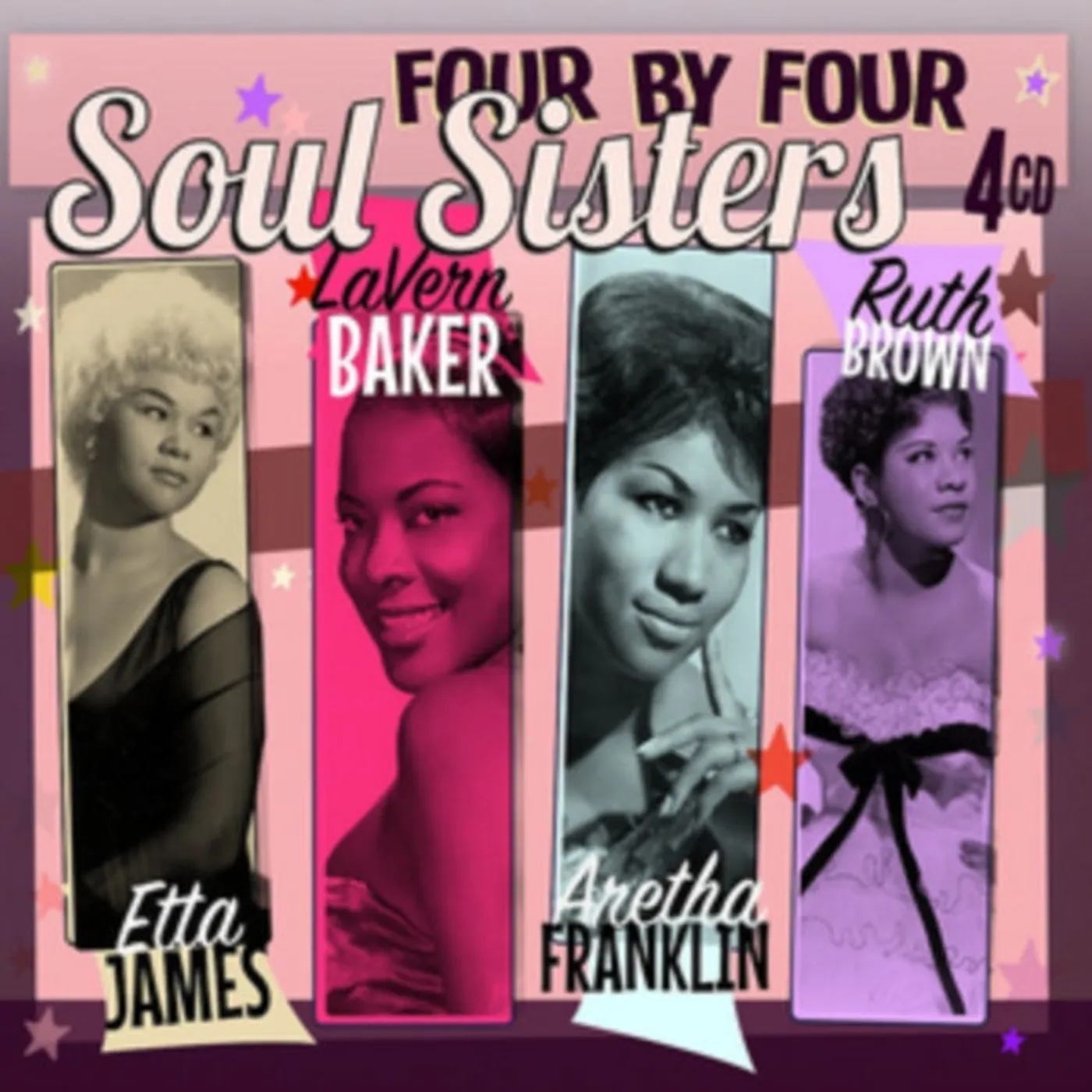 Etta James, Aretha Franklin, Lavern Baker, Ruth Brown CD - Soul Sisters